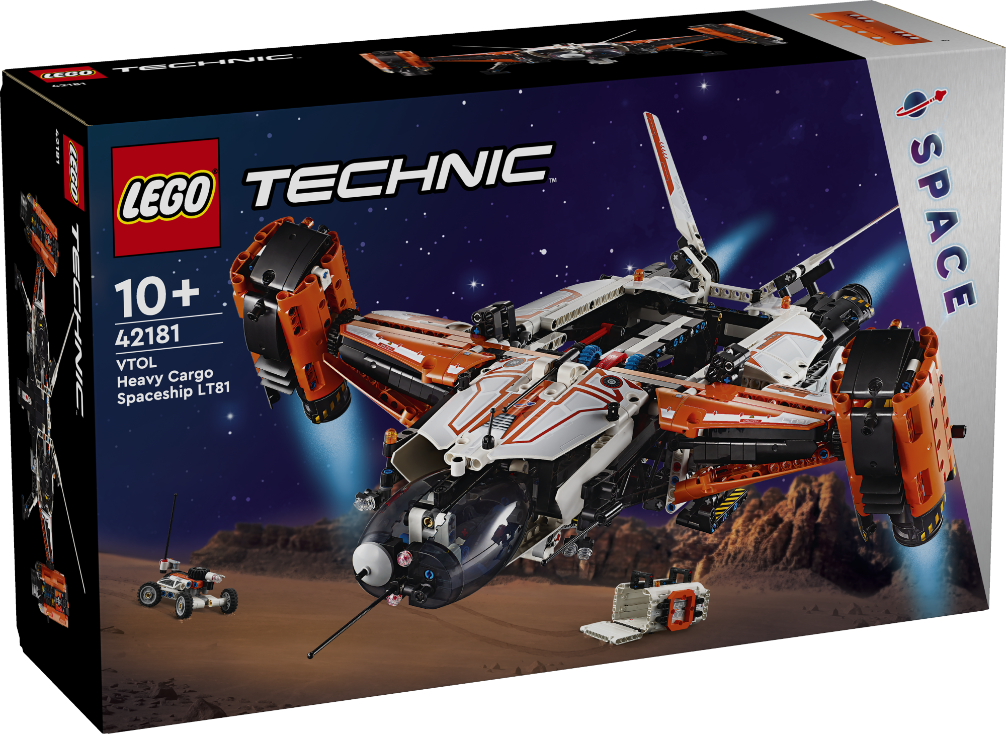 LEGO Technic - VTOL sunkiasvorių krovinių erdvėlaivis LT81
