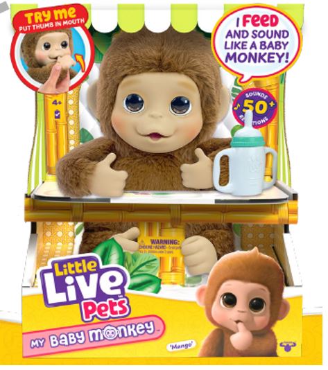 Little Live Pets – Interaktyvi bezdžionėlė - Image 2