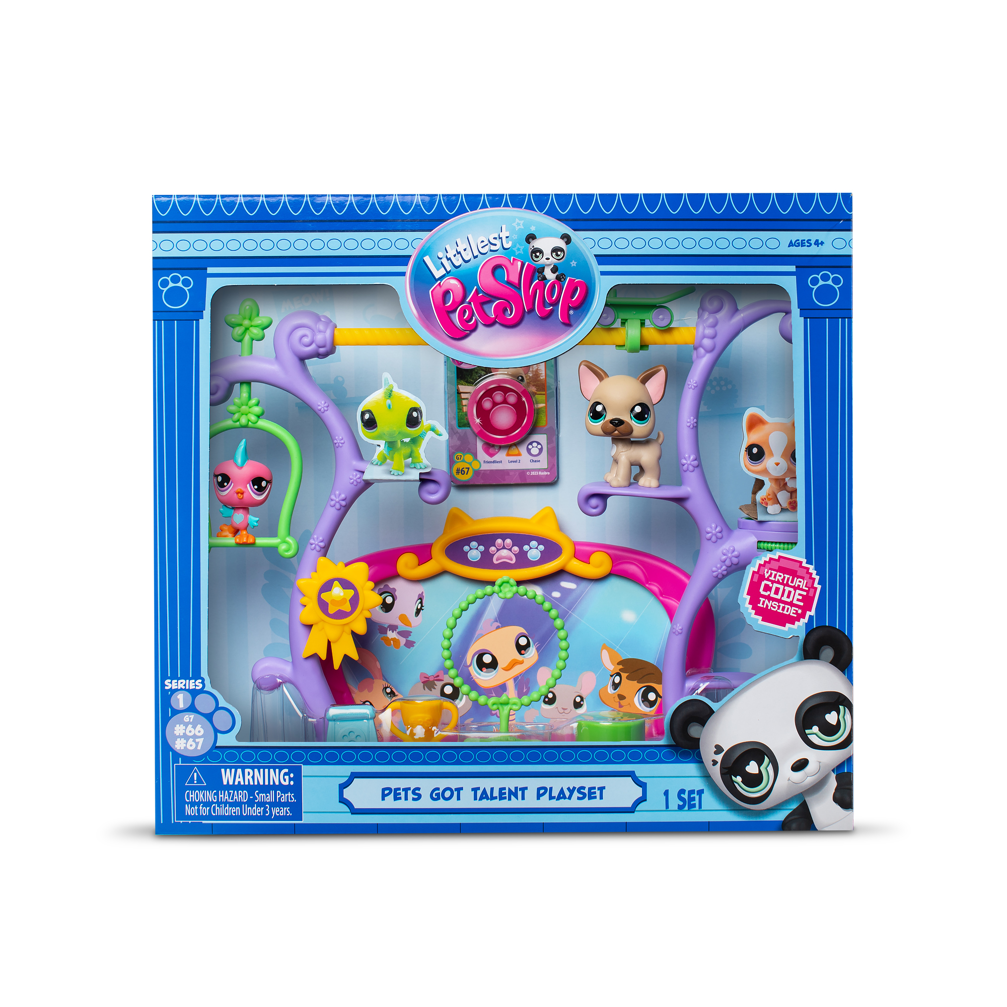Littlest Pet Shop – Rinkinys „Gyvūnėliai turi talentą“