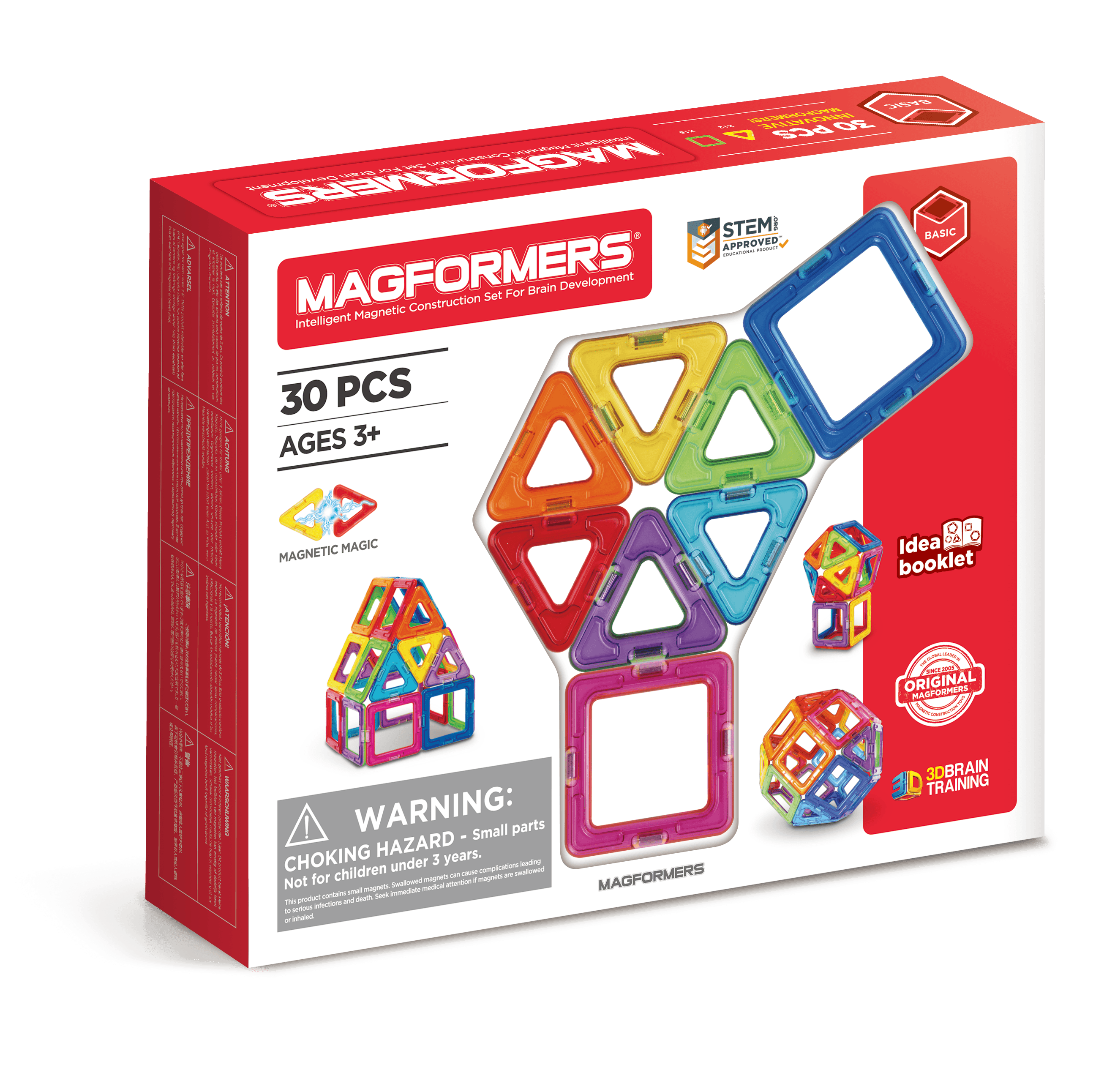 Magformers - Magnetinis rinkinys, 30 dalių