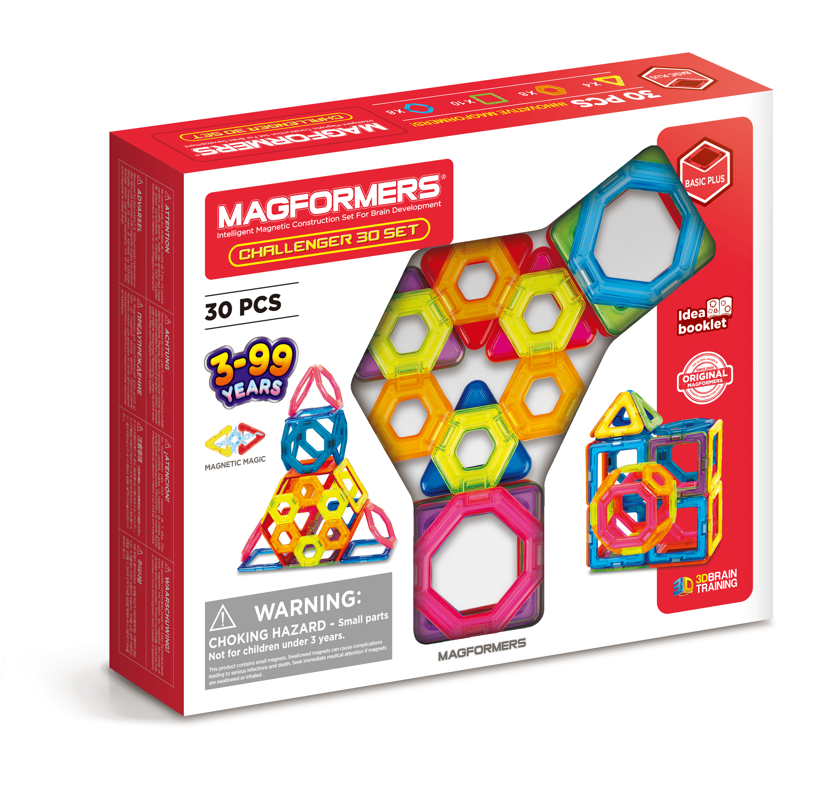 Magformers – Magnetinis rinkinys Iššūkis, 30 dalių