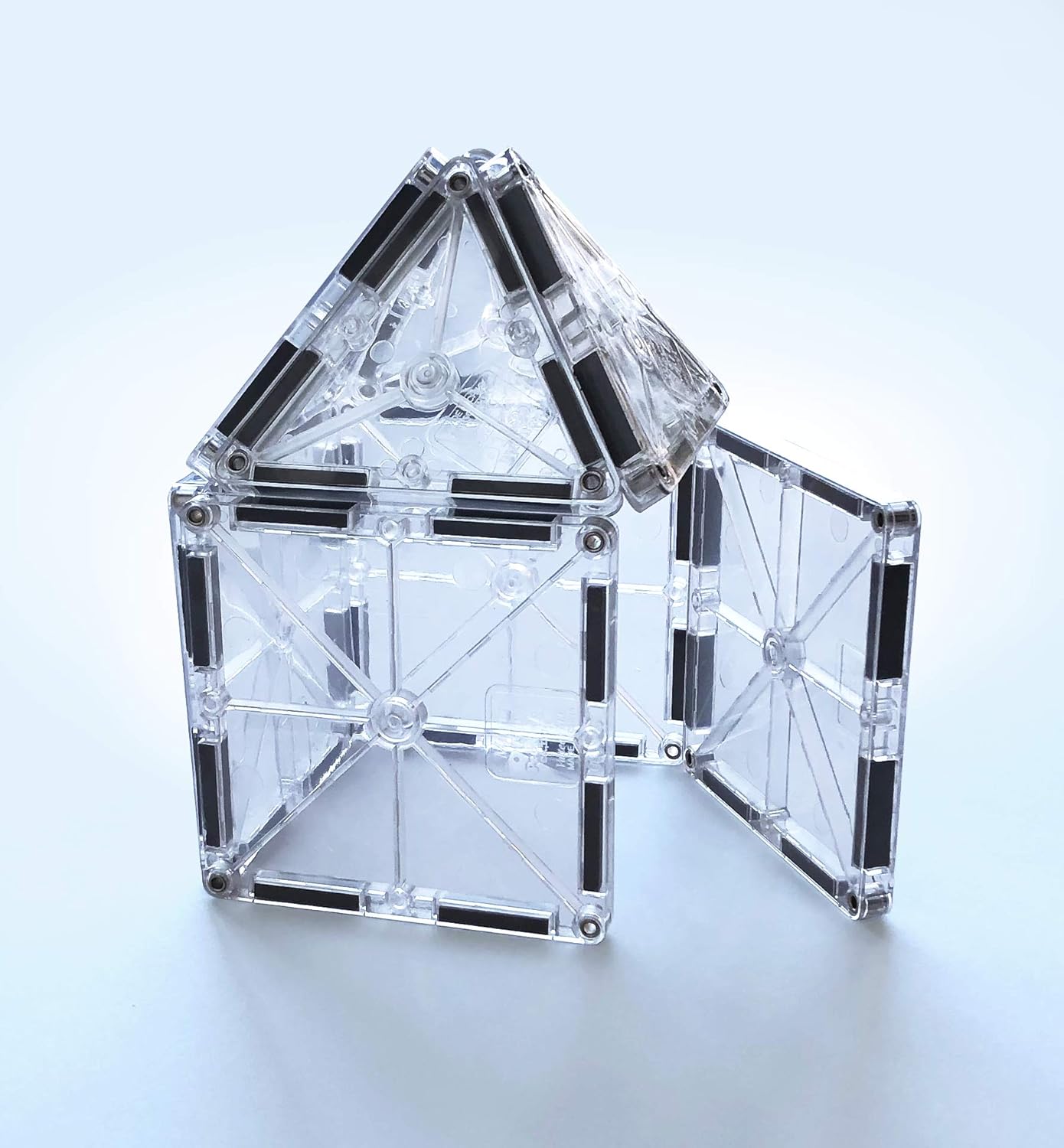 Magna-Tiles – Permatomas magnetinis konstruktorius Ice, 16 dalių - Image 3