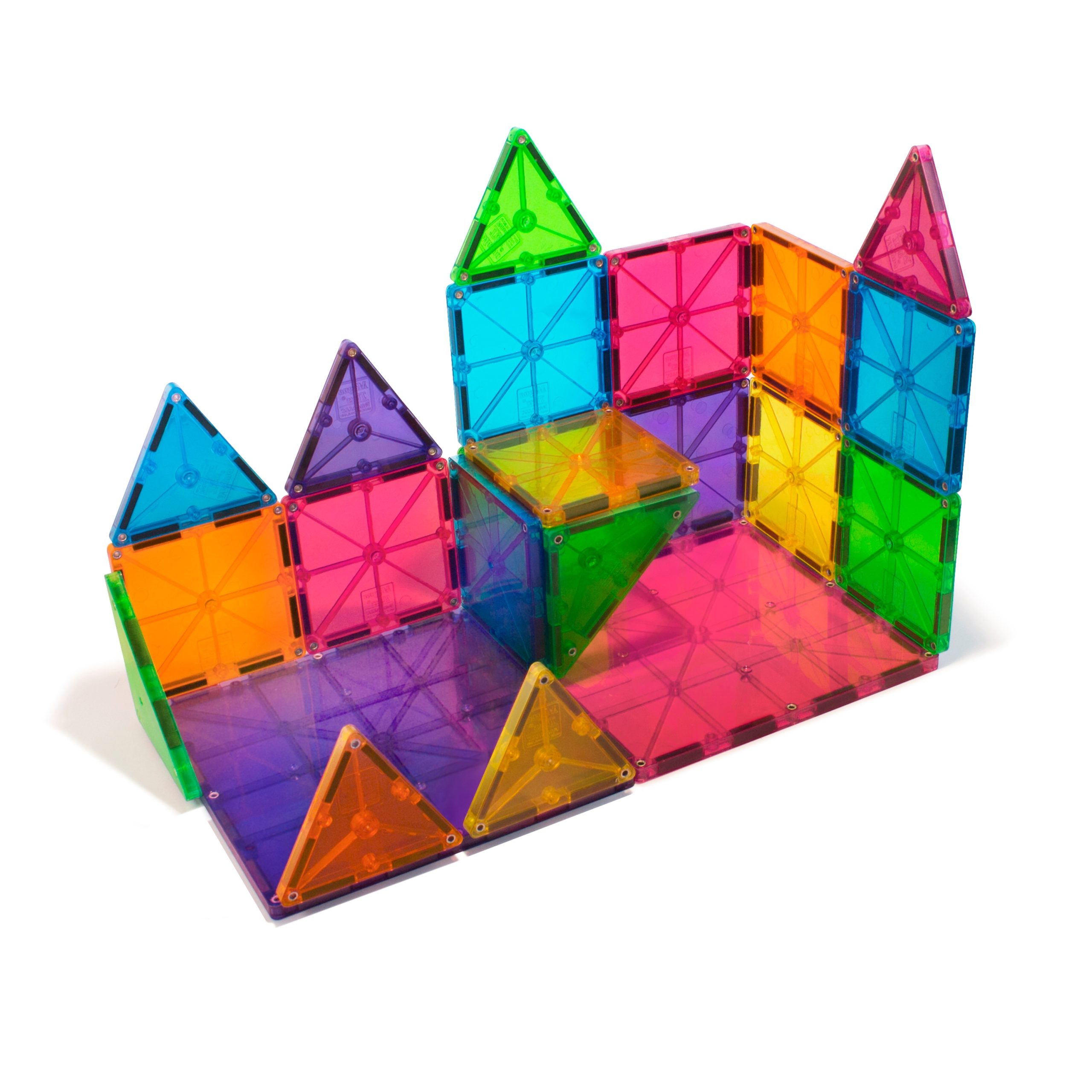 Magna-Tiles – Magnetinis permatomas konstruktorius, 32 dalių - Image 4