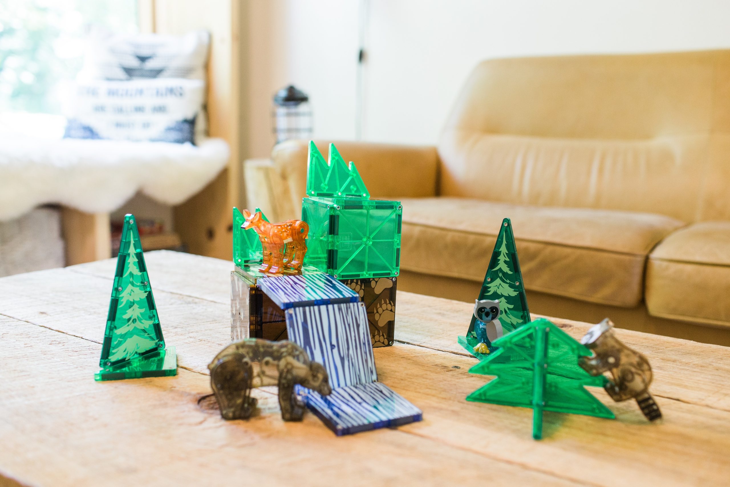 Magna-Tiles – Magnetinis konstruktorius Miško gyvūnai, 25 dalių - Image 7