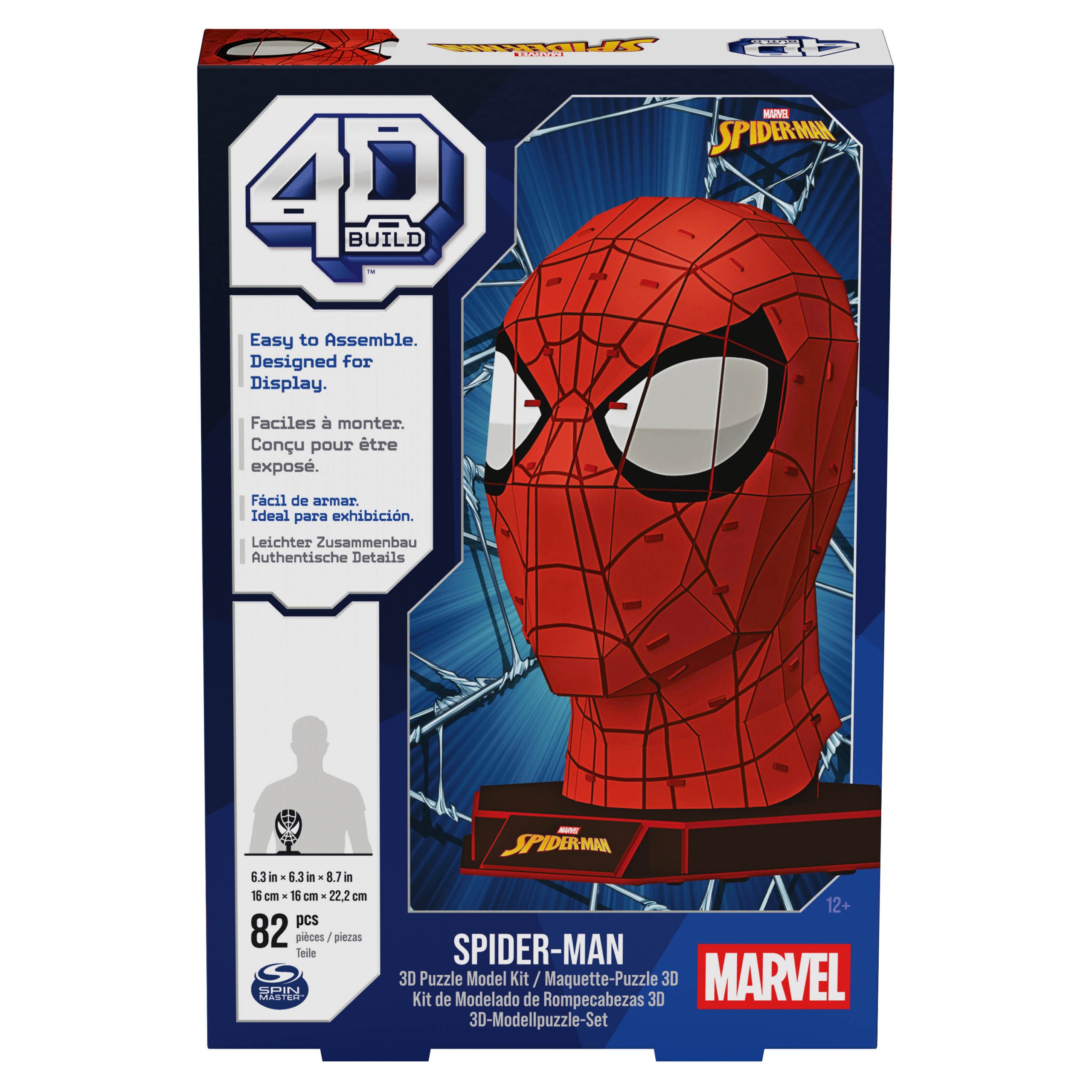 Spider-Man - 4D dėlionė „Marvel: Žmogus-voras“