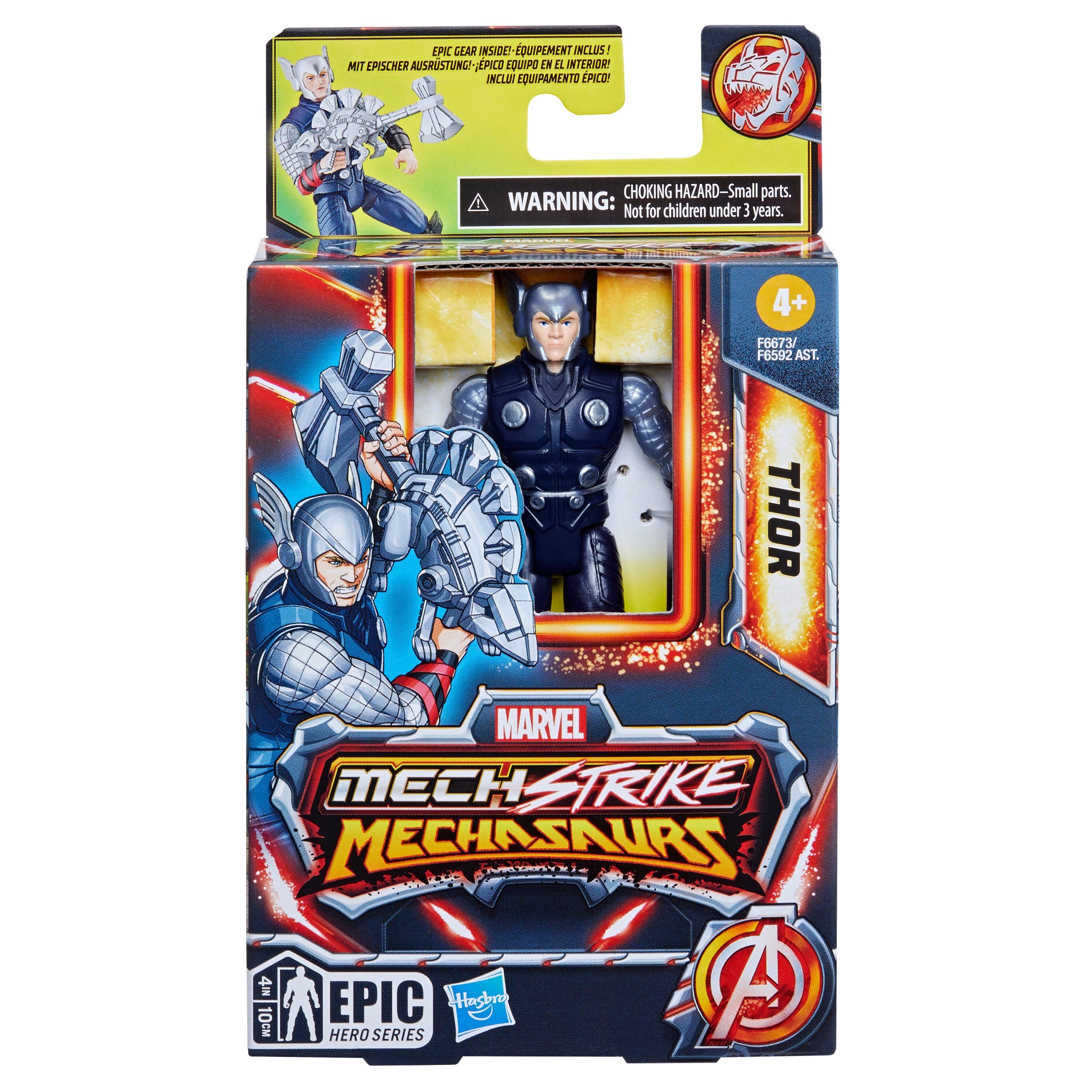 Avengers - Marvel Mech Strike 3.0 figūrėlė - 10 cm - Image 3