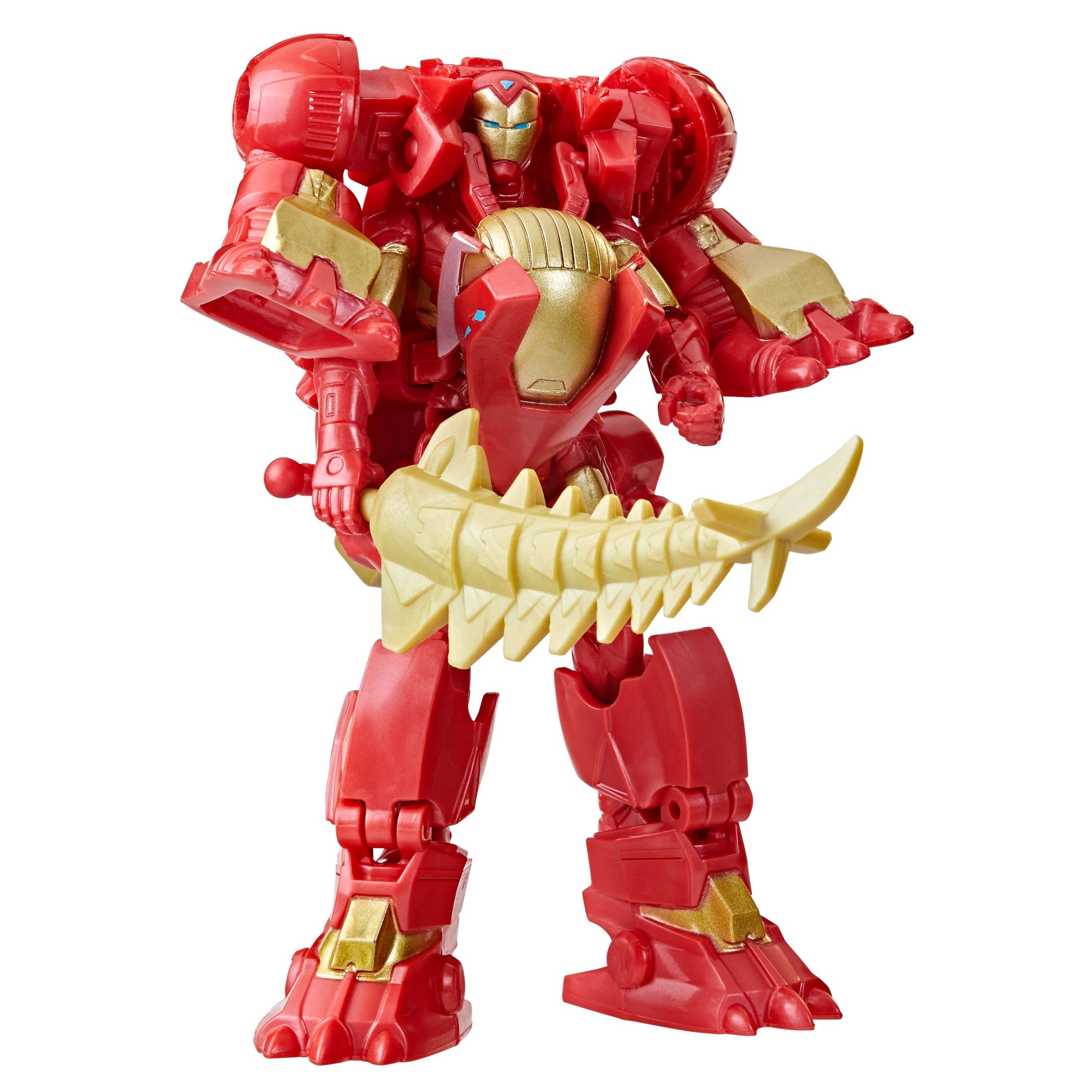 Avengers - Marvel Mech Strike 3.0 figūrėlė ir kostiumas - 10 cm - Image 7