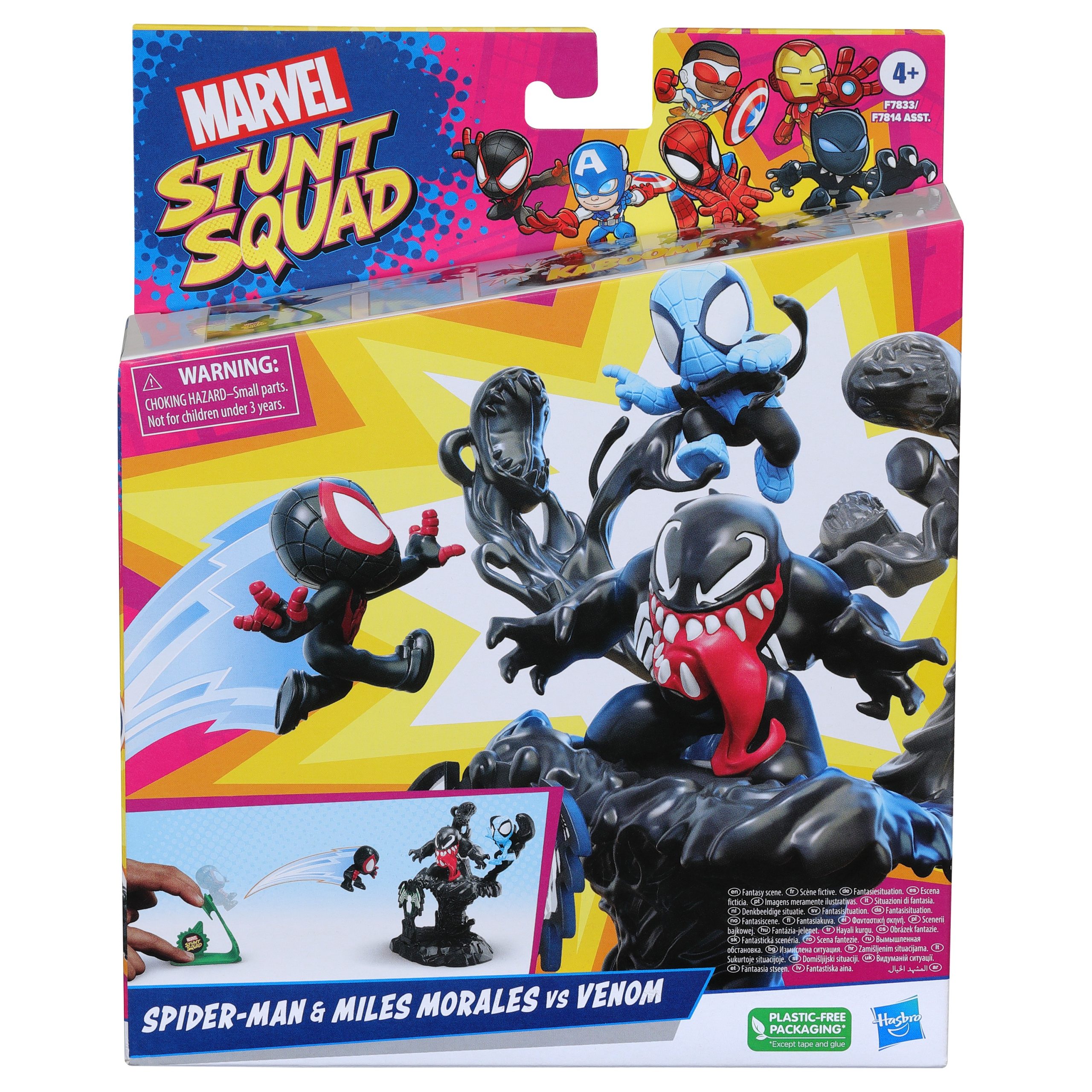 Spider-Man - Stunt Squad rinkinys „Blogiuko nokautas“