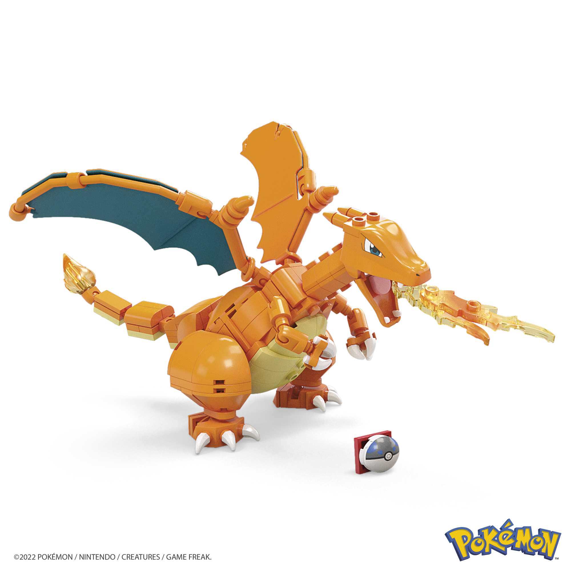 Pokemon - Mega Construx rinkinys Charizard, GWY77 - Image 3