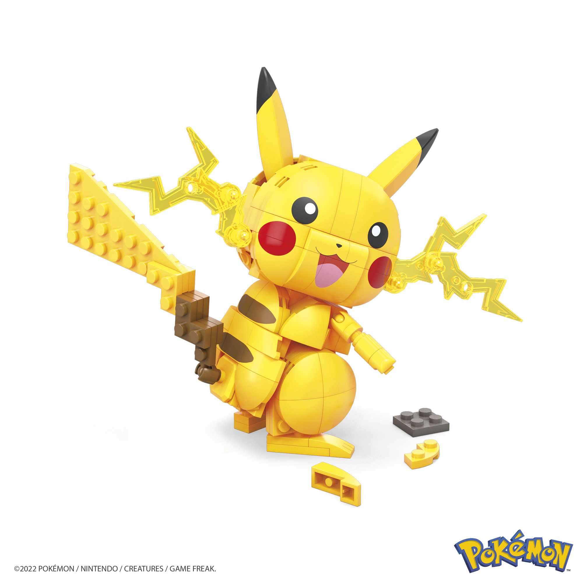 Pokemon - Mega Construx rinkinys Pikachu, GMD31 - Image 4