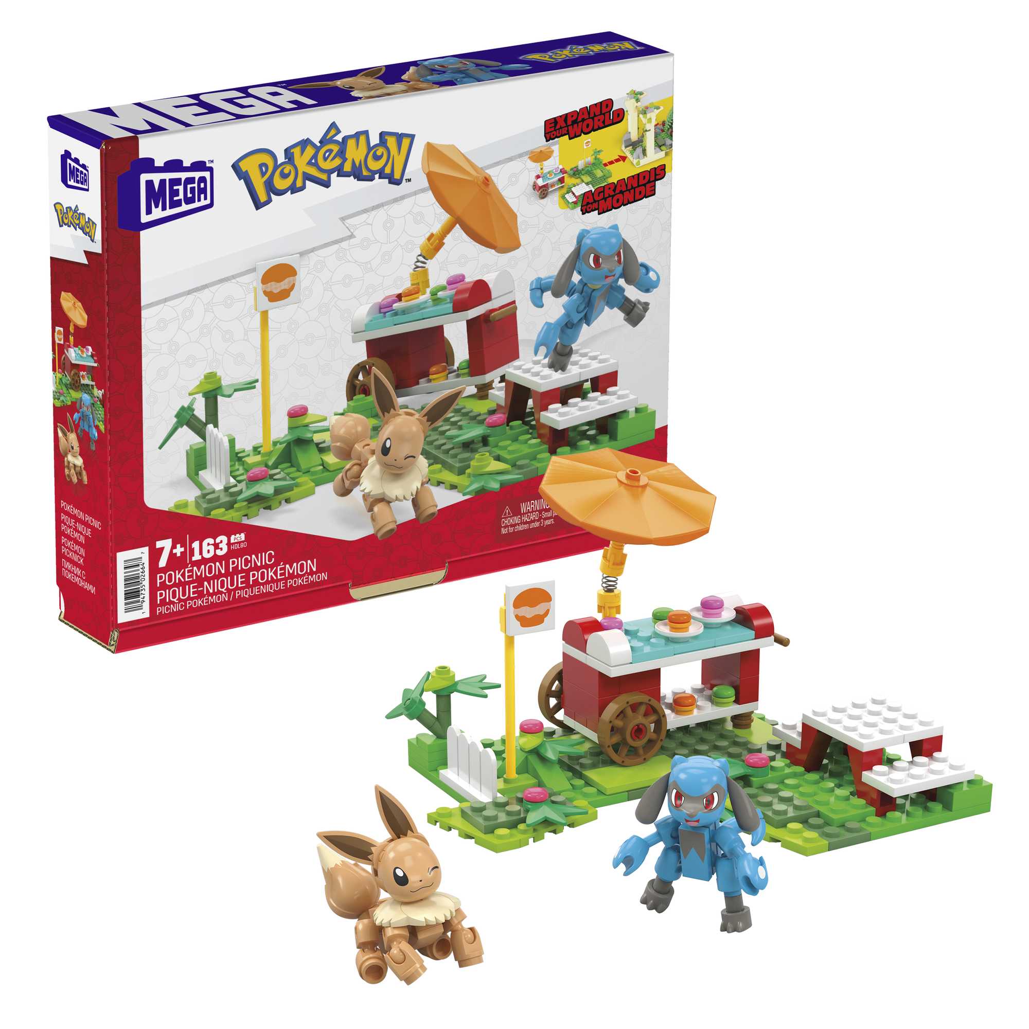 Pokemon - Mega Construx rinkinys Piknikas