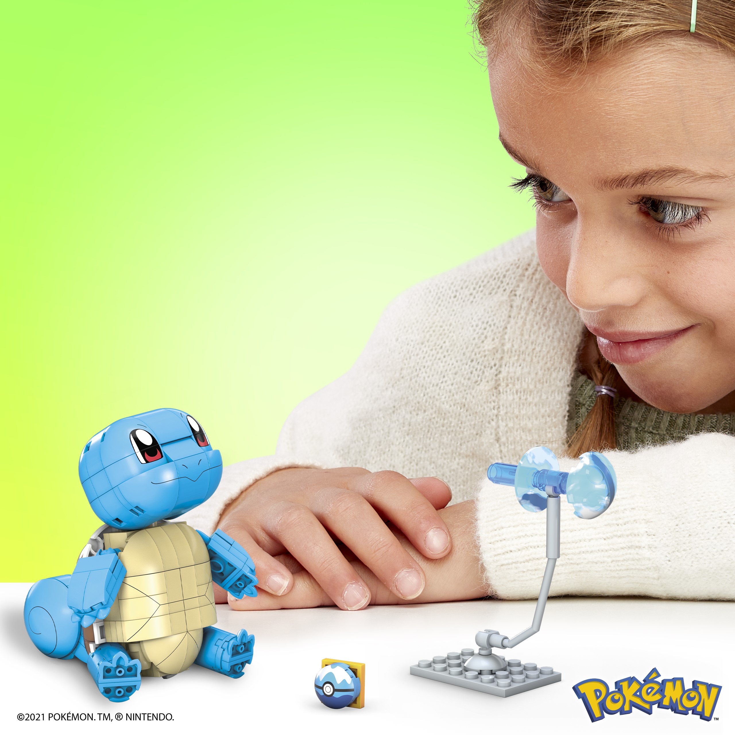 Pokemon - Mega Construx rinkinys Squirtle, GYH00 - Image 2