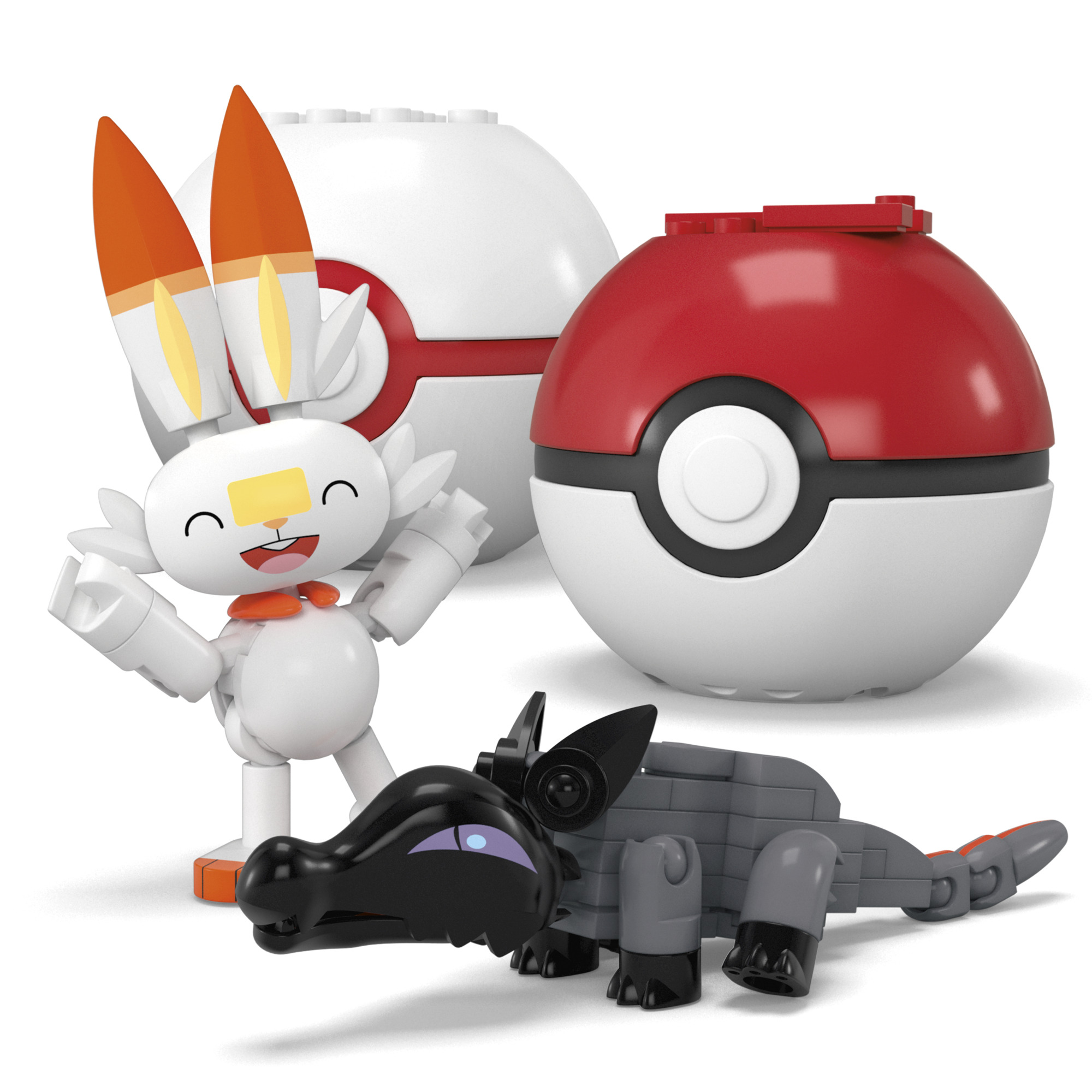 Pokemon - Mega Construx rinkinys Ugninių Poke rutulių pakuotė, HTJ06 - Image 3
