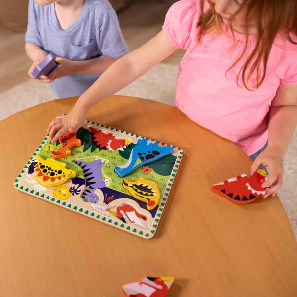 Melissa and Doug – Dėlionė „Dino" - Image 6