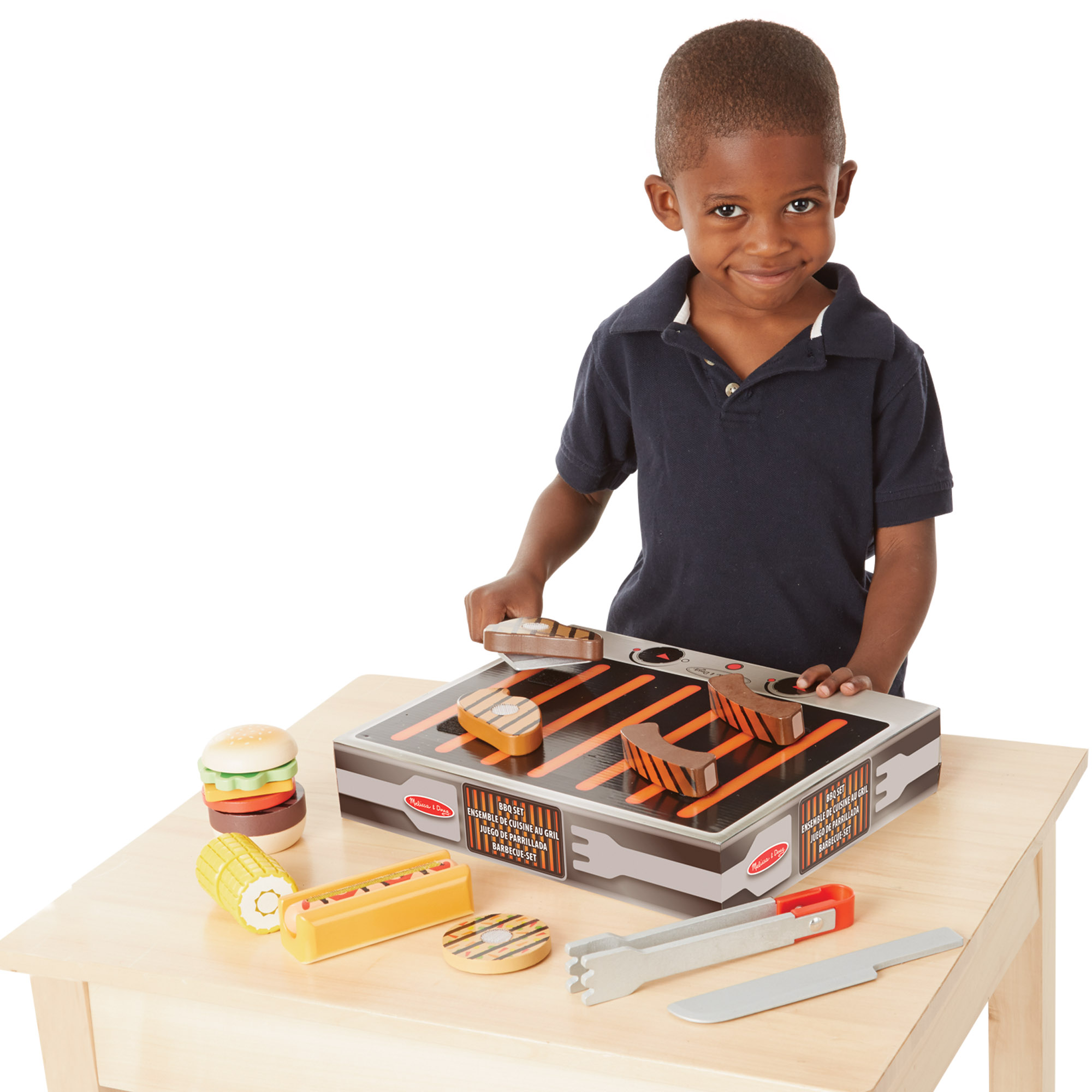 Melissa and Doug – Grill & Serve rinkinys „BBQ" - Image 4