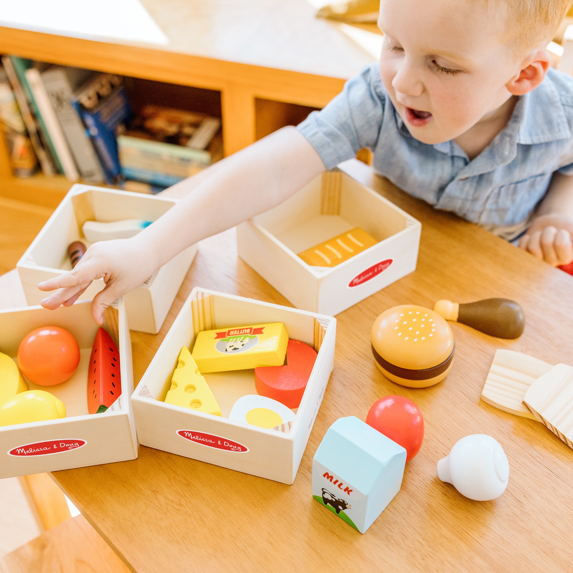 Melissa and Doug – Rinkinys „Maisto produktų grupės" - Image 5