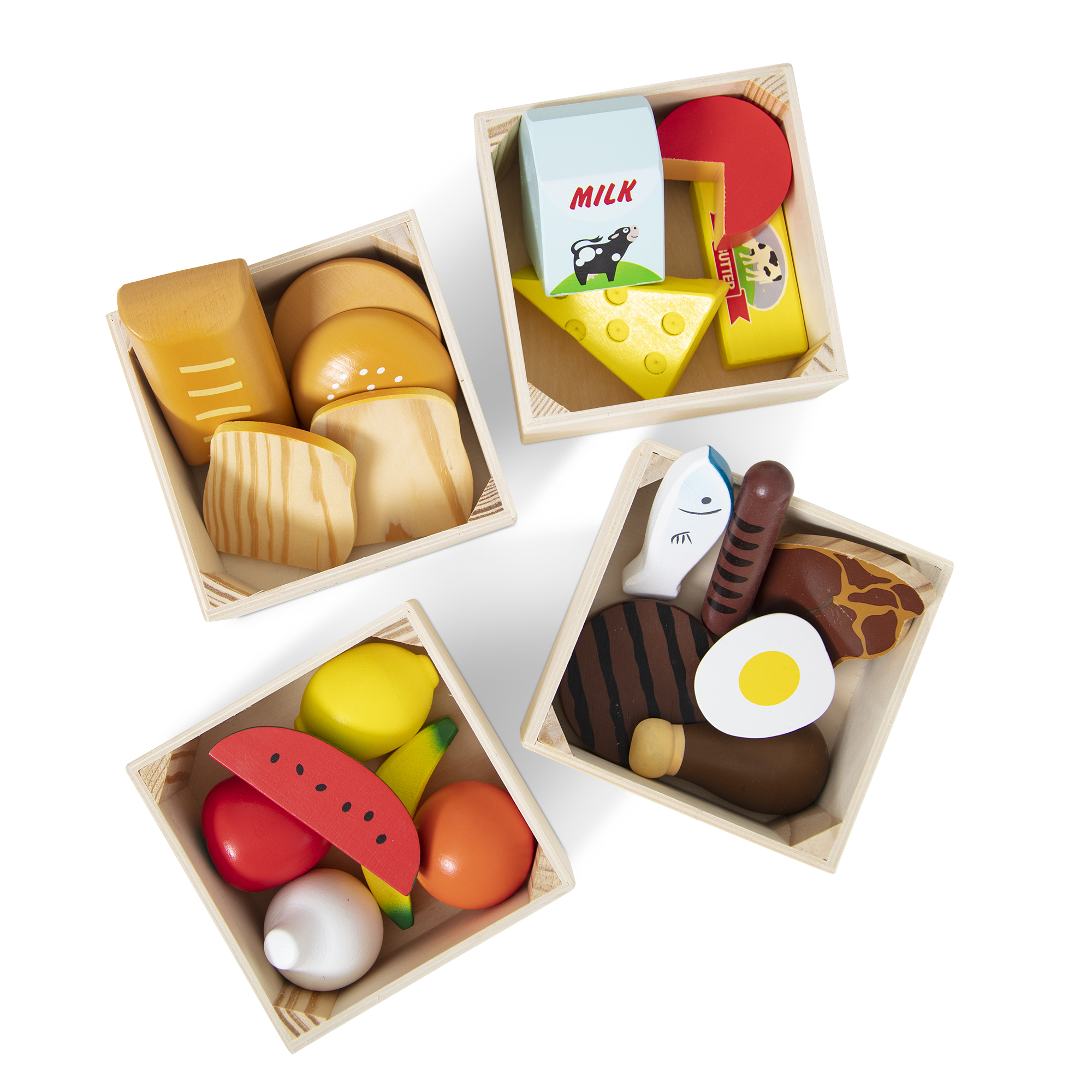 Melissa and Doug – Rinkinys „Maisto produktų grupės"