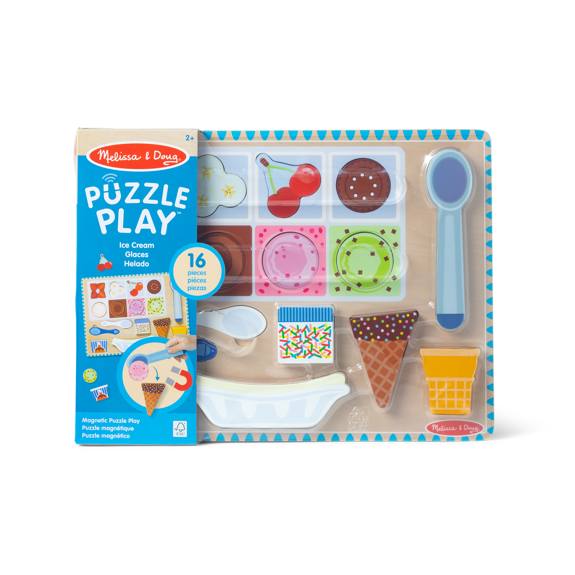 Melissa and Doug – Medinis magnetinis rinkinys „Ledai“ - Image 3
