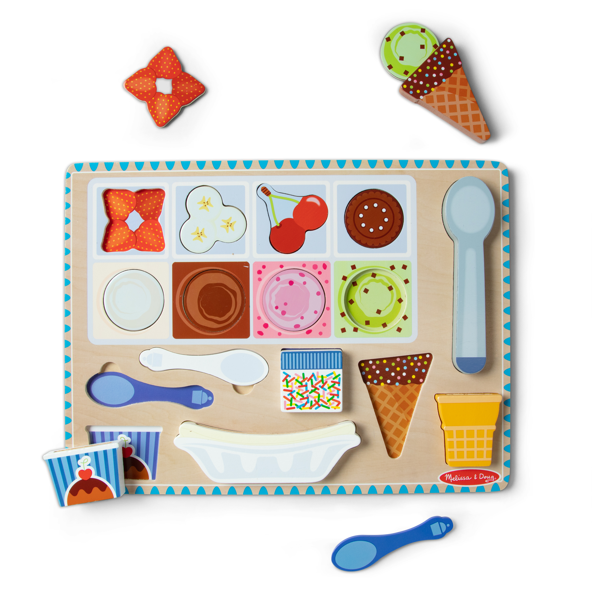 Melissa and Doug – Medinis magnetinis rinkinys „Ledai“ - Image 4