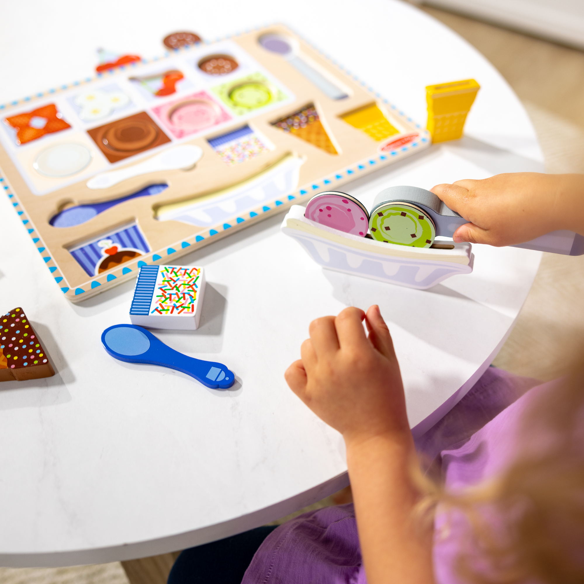 Melissa and Doug – Medinis magnetinis rinkinys „Ledai“ - Image 5