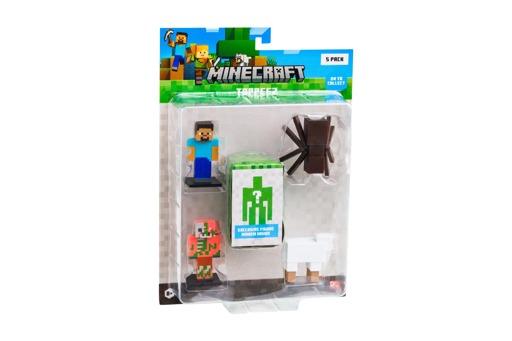Minecraft – 3D pieštukų dekoracijos, 5 vnt. - Image 2