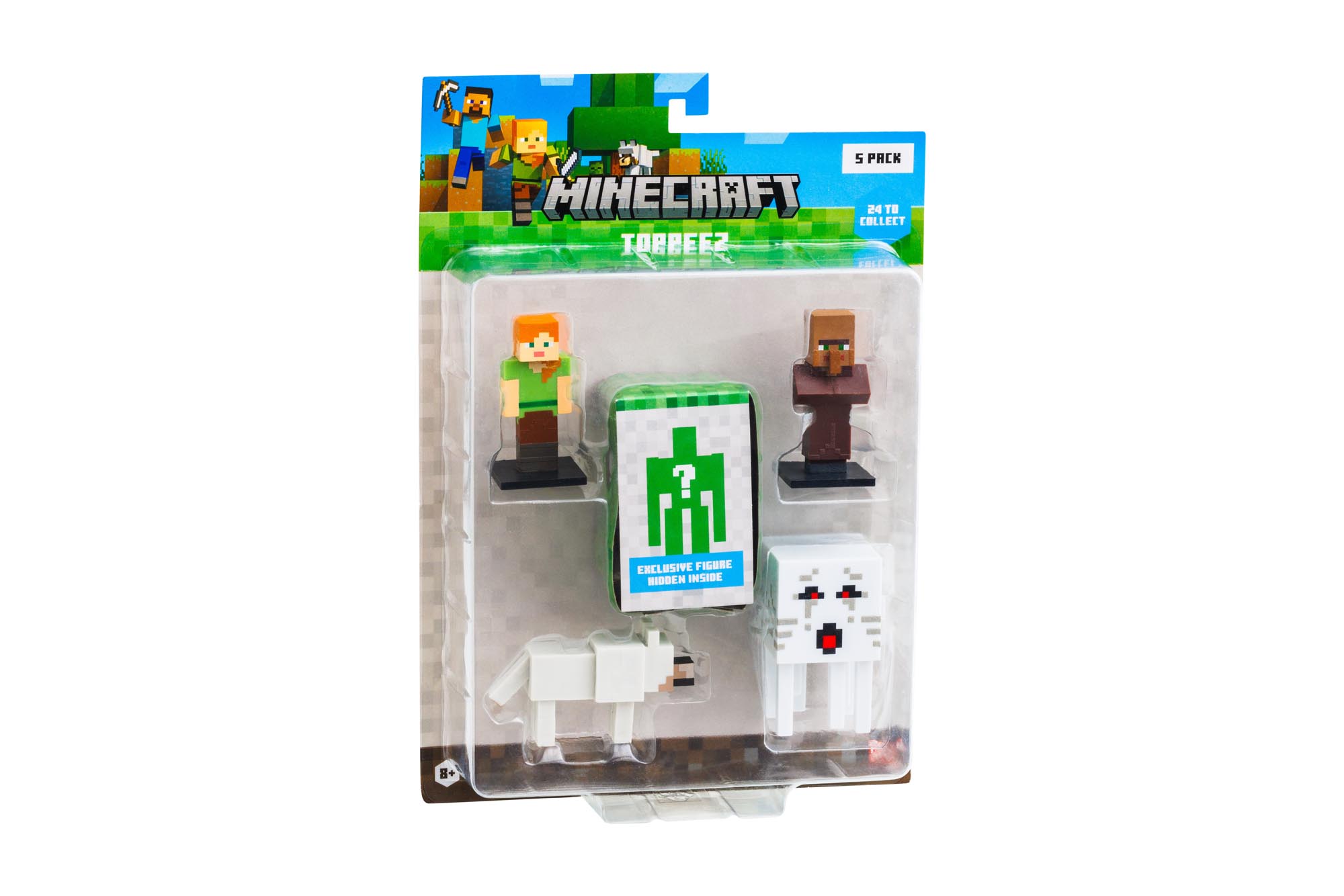 Minecraft – 3D pieštukų dekoracijos, 5 vnt. - Image 3