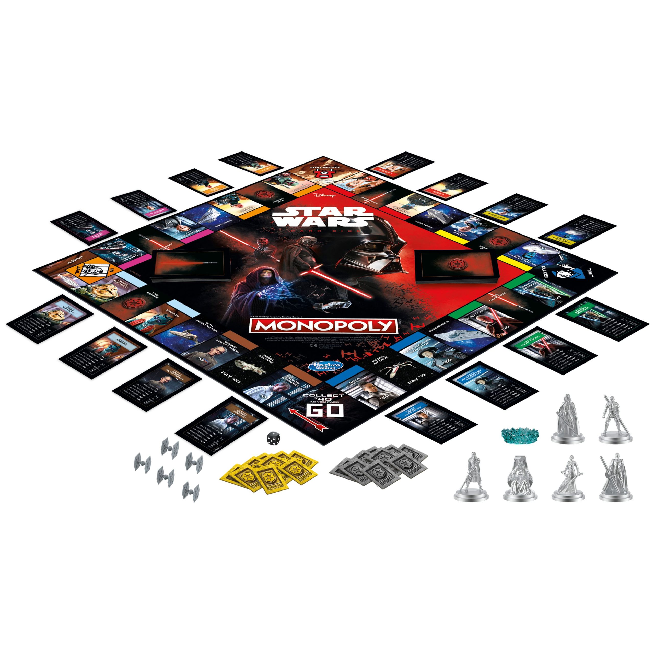 Star Wars - Žaidimas Monopolis: Žvaigždžių karai (Anglų kalba) - Image 2
