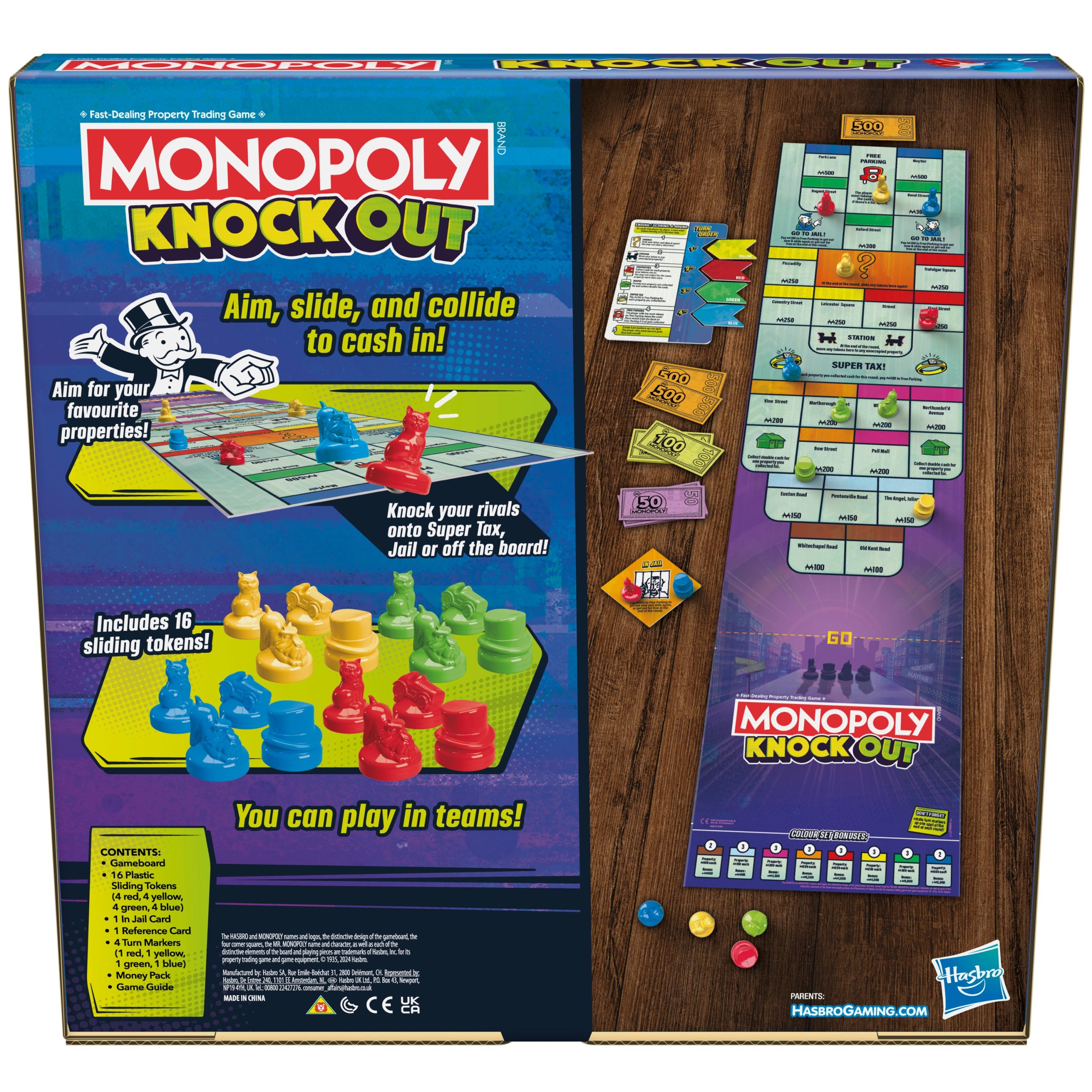 MONOPOLY - Stalo žaidimas „Knockout“, ENG - Image 3