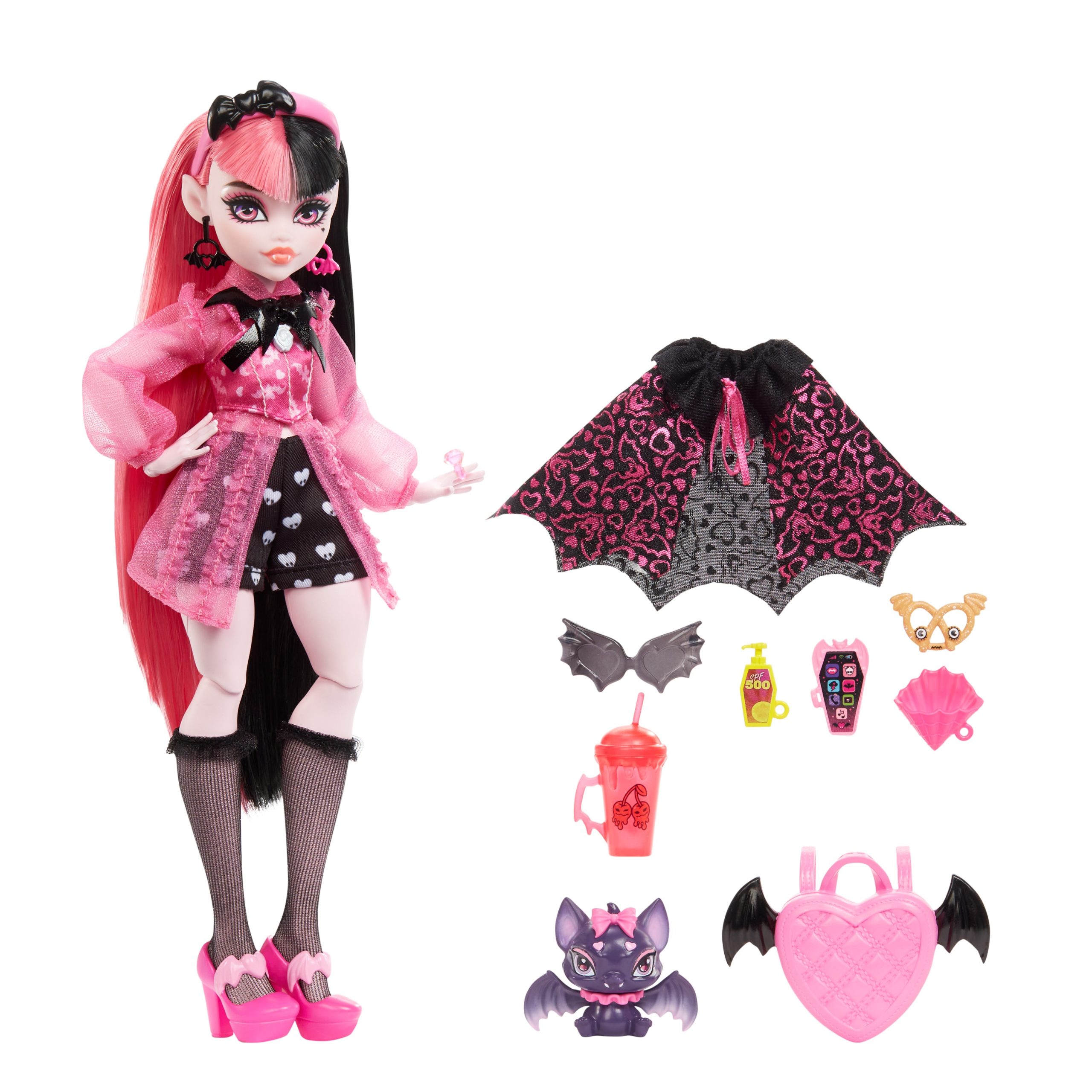 Monster High - Lėlė Draculaura, HHK51 - Image 3