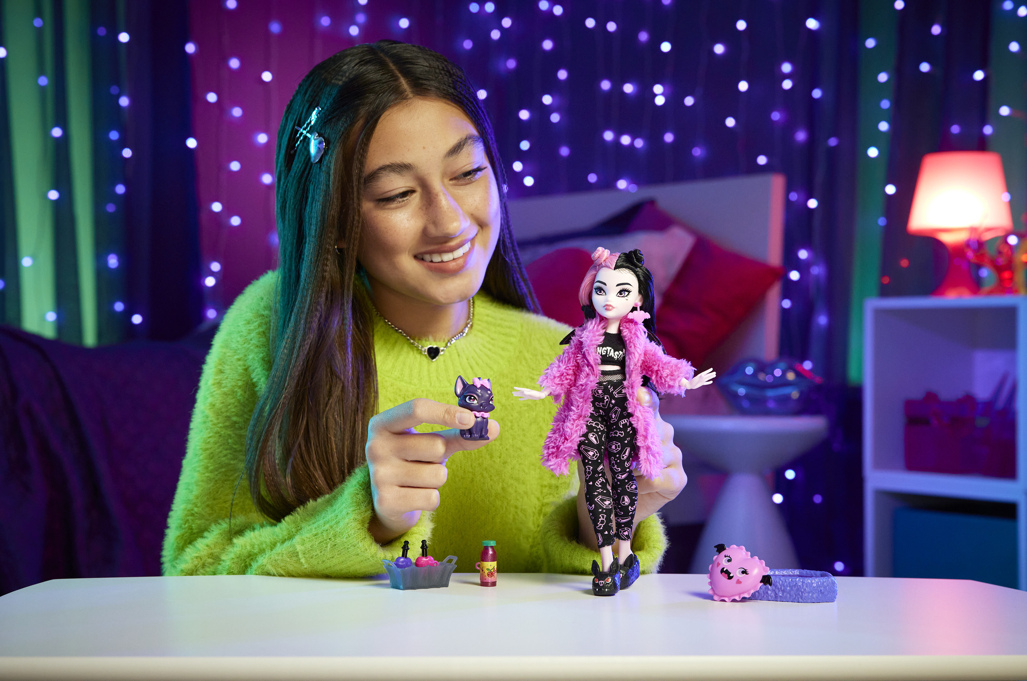 Monster High - Lėlė Draculaura, HKY66 - Image 2