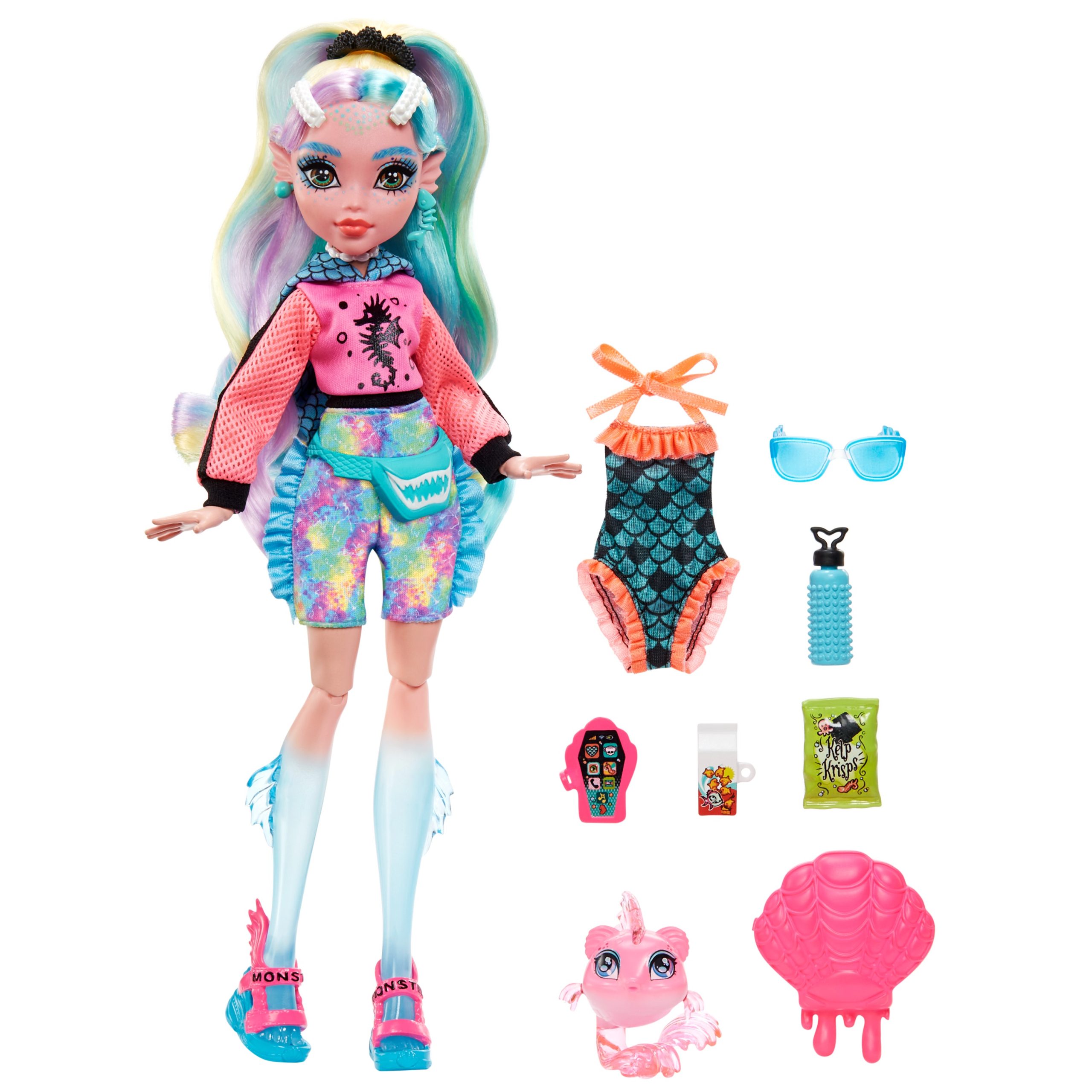 Monster High - Lėlė Lagoona Blue, HHK55 - Image 3