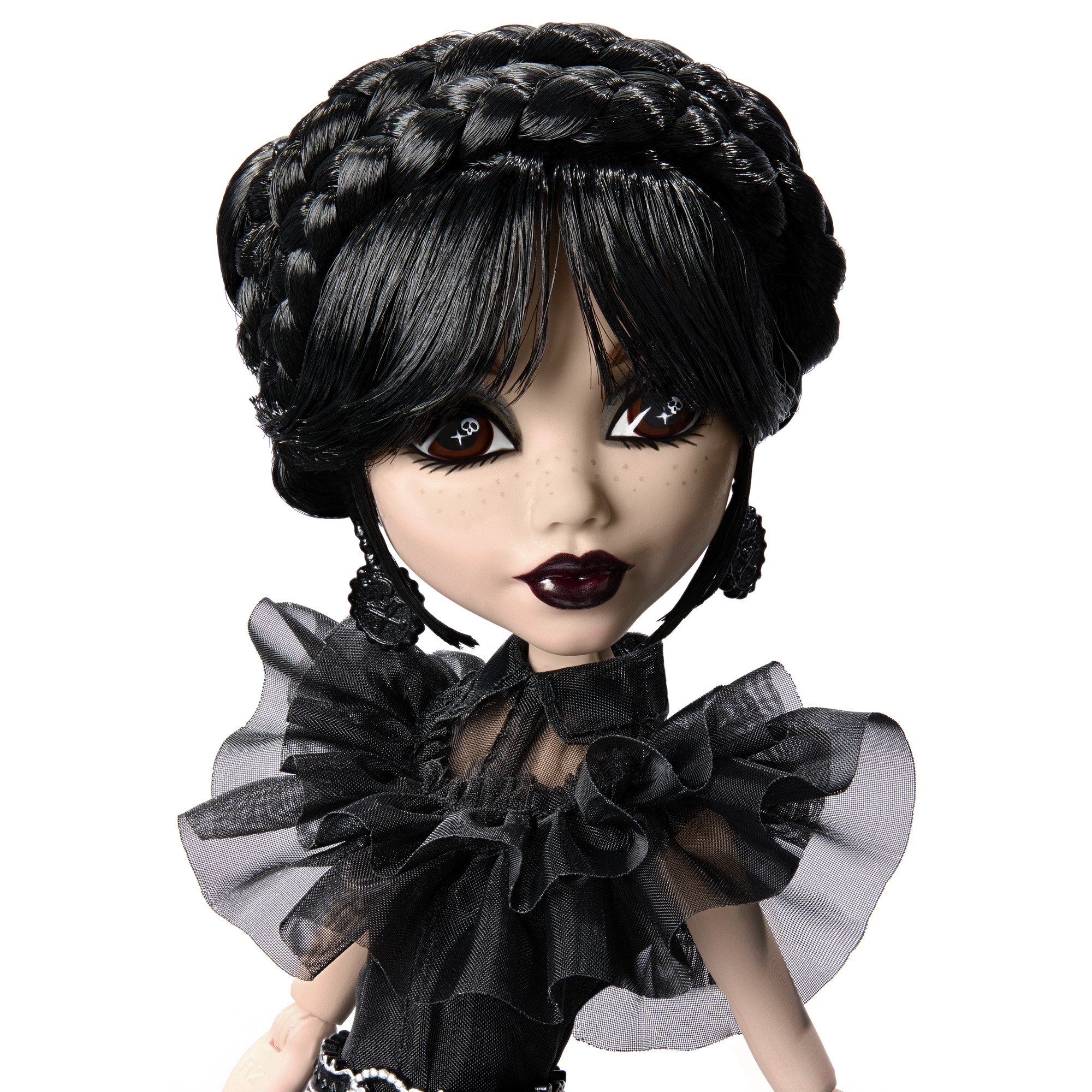 Monster High - Wednesday lėlė juoda suknele, HXJ03 - Image 4