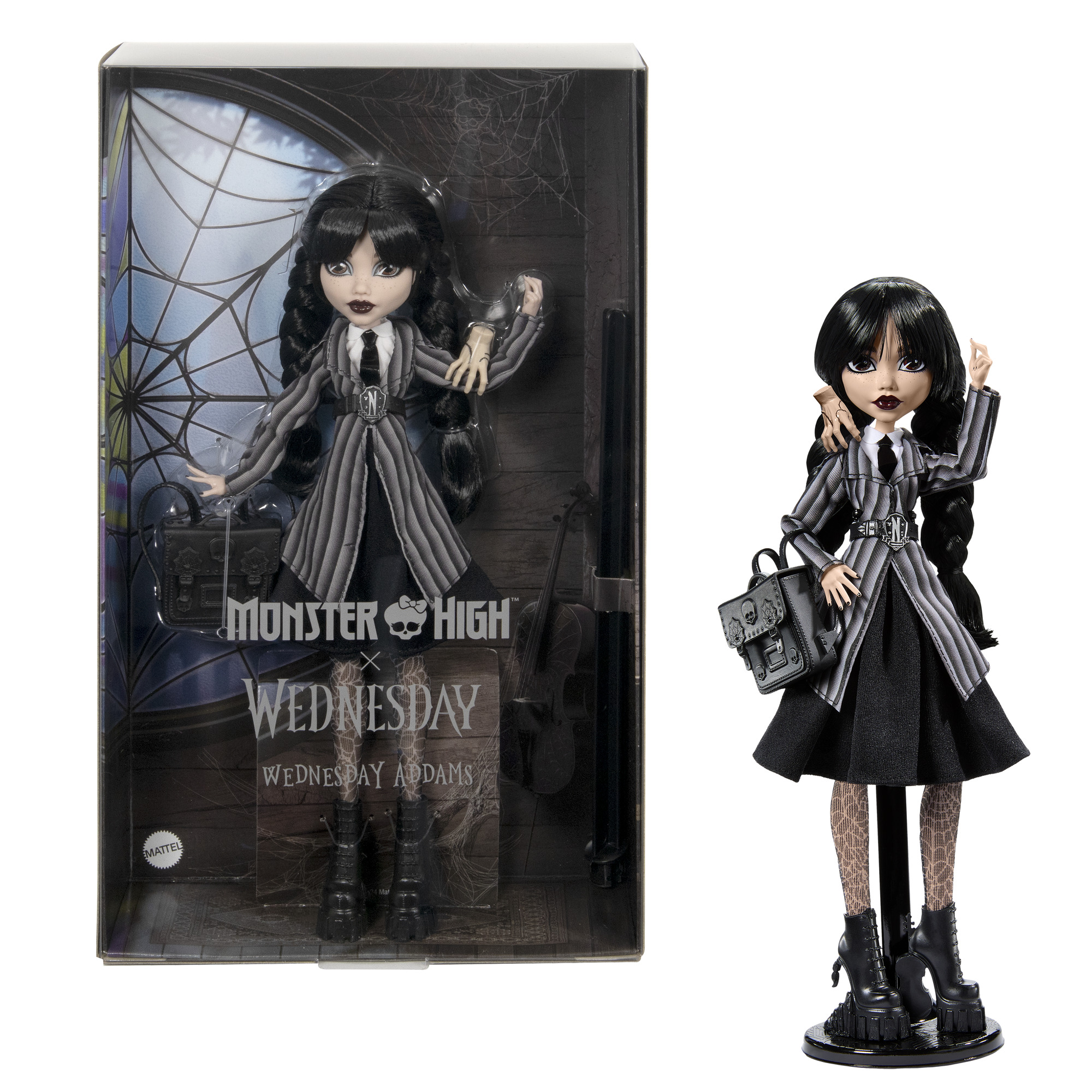 Monster High – Lėlė Wednesday, HXJ04