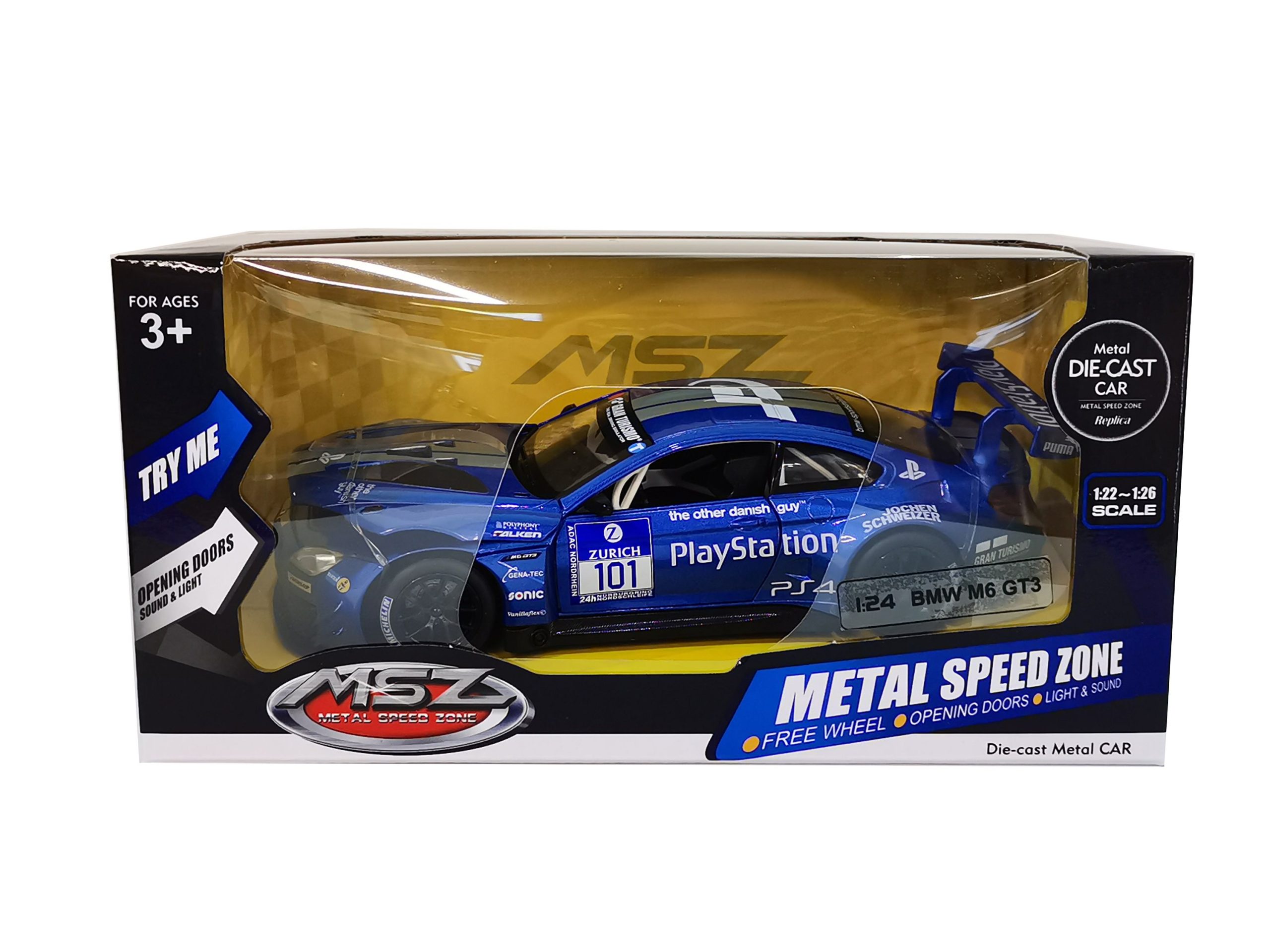 MSZ - Automobilis BMW M6 GT3, 1:24 - Image 2