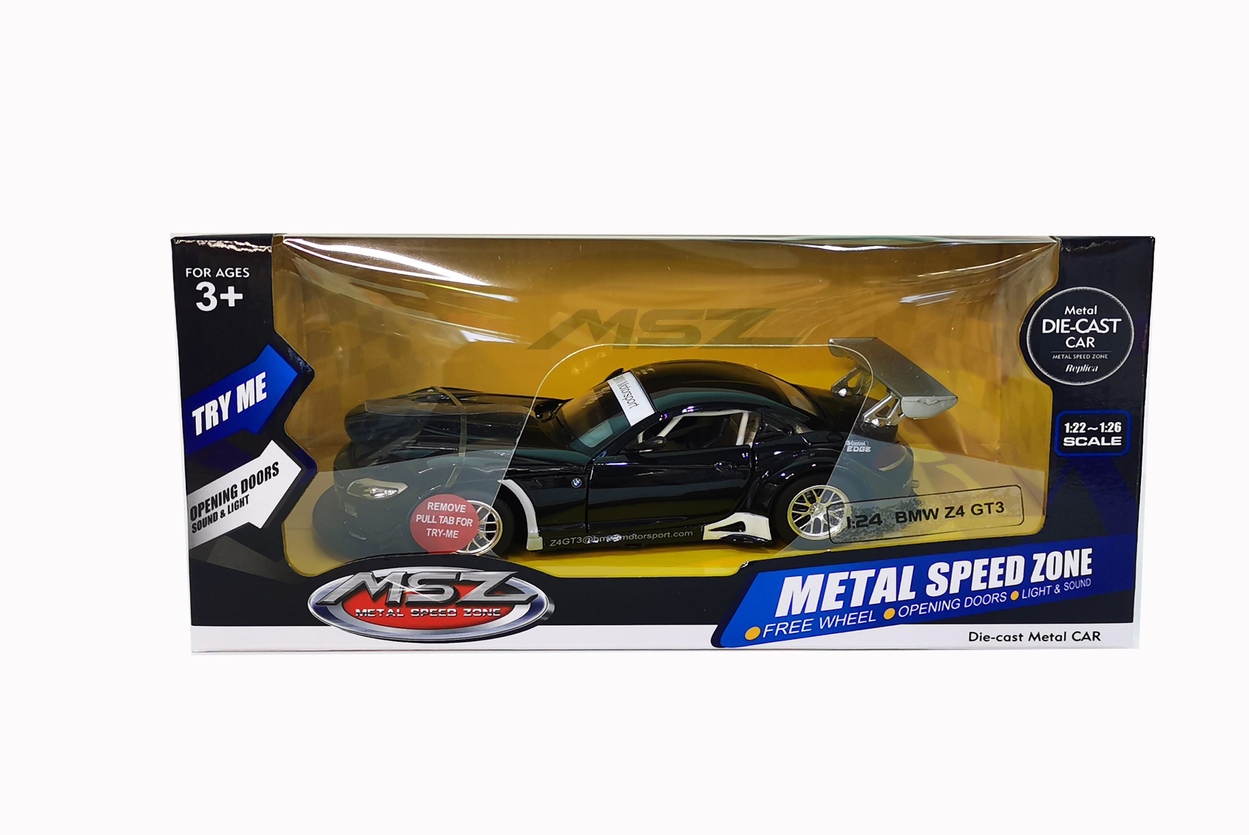 MSZ - Automobilis BMW Z4 GT3, 1:24