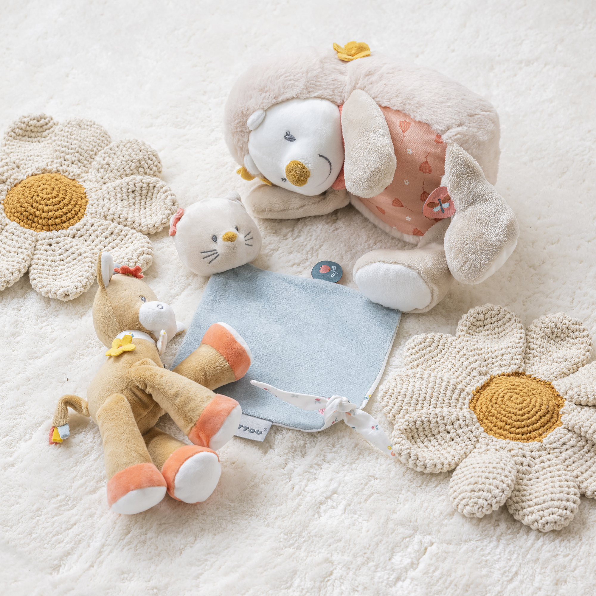 Nattou – Pliušinis ežiukas Zoe - 32 cm - Image 3