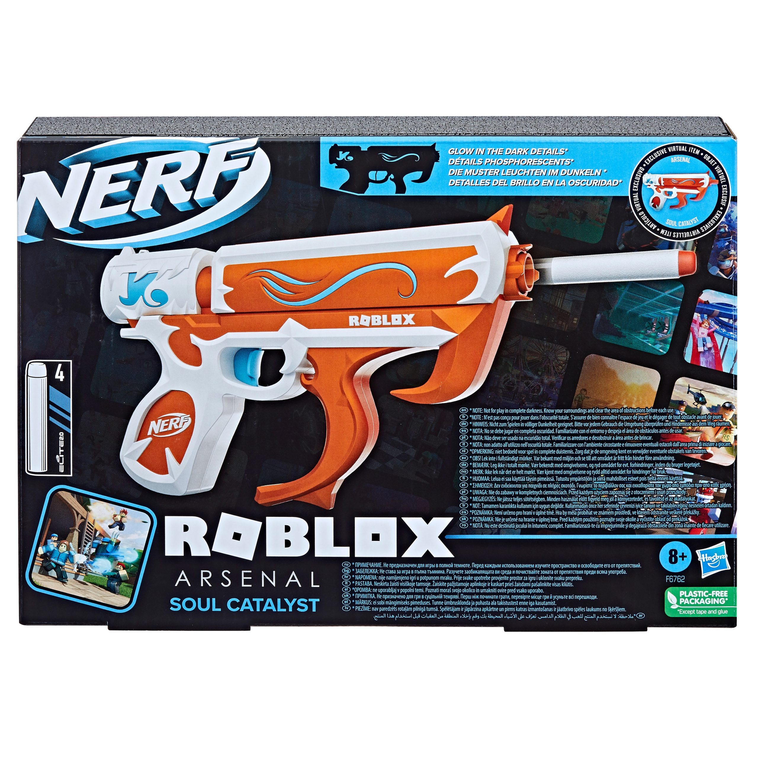 Roblox - Revolveris Arsenal Soul Catalyst šautuvas, Nerf