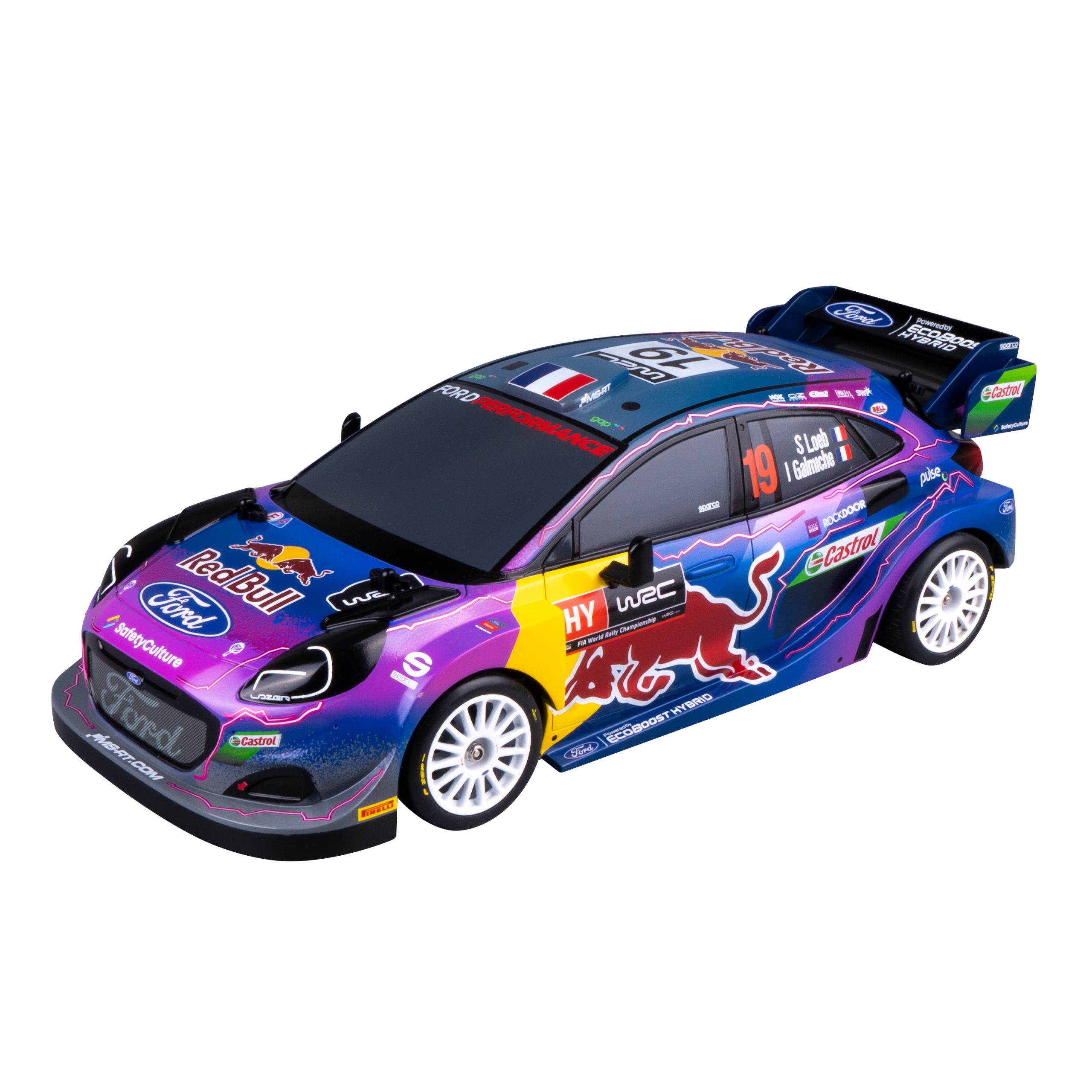 Nikko – RC automobilis M-Sport Ford Puma #19 Loeb, 1:14 - Image 2