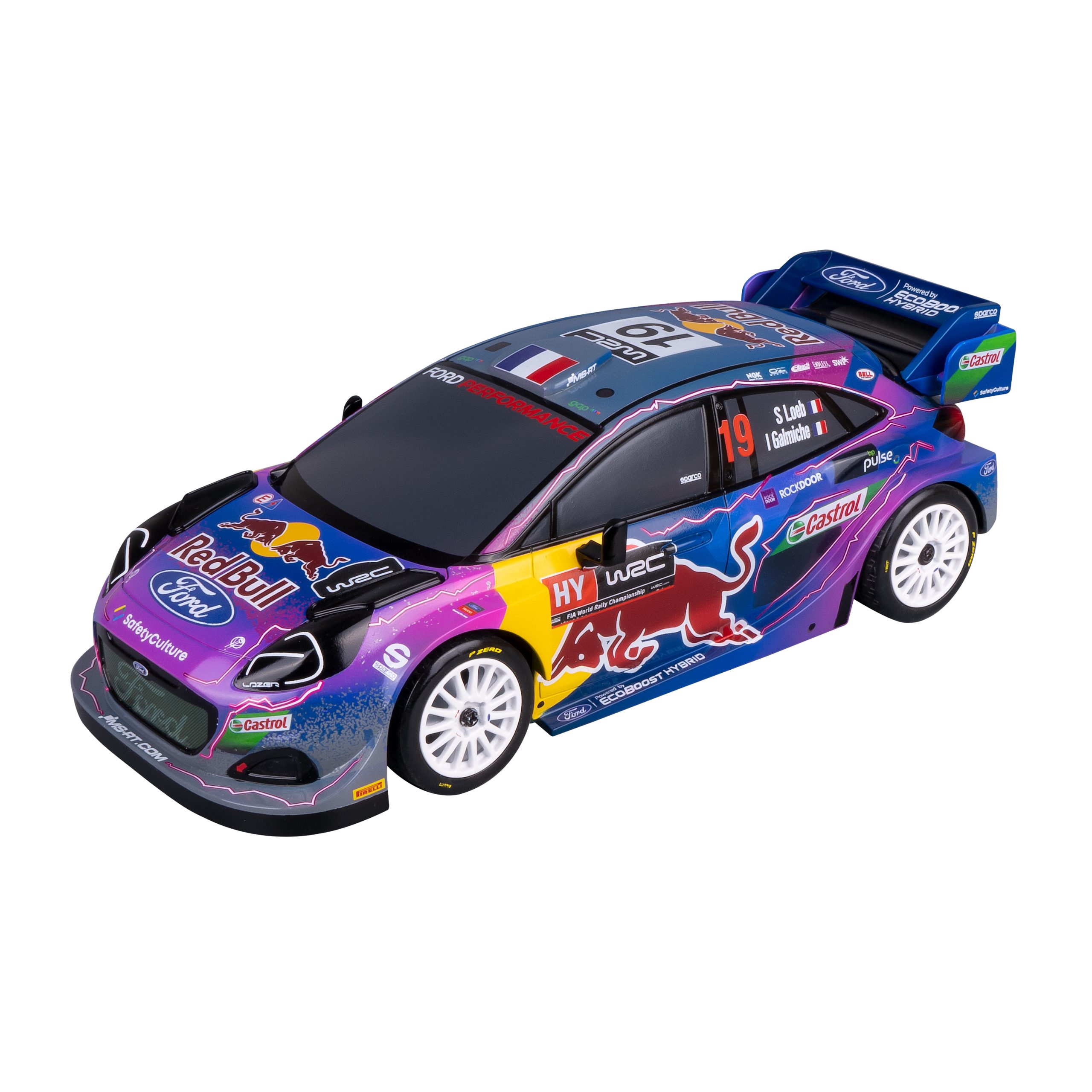 Nikko – RC automobilis M-Sport Ford Puma #19 Loeb, 1:16 - Image 2