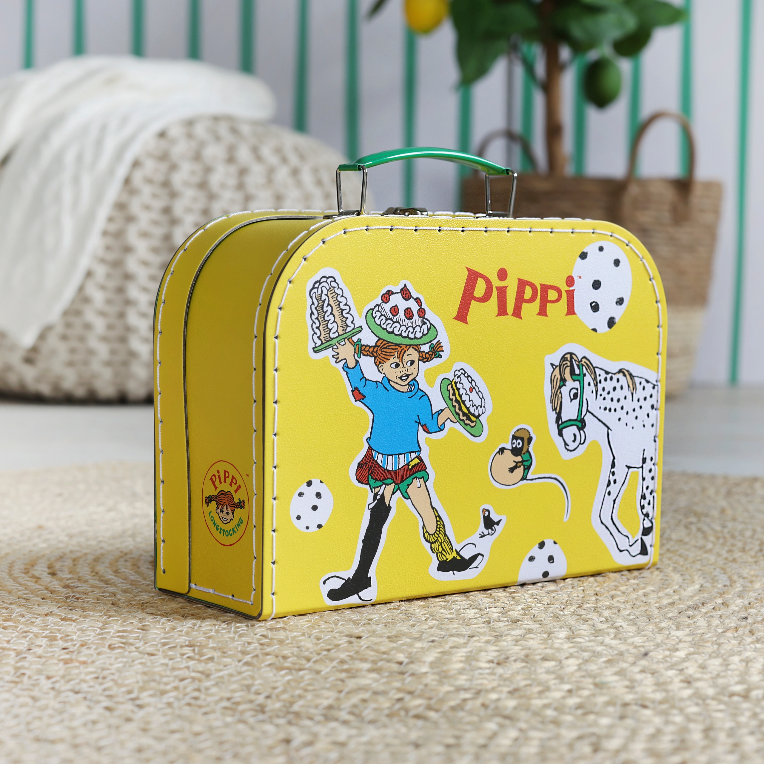 Pippi – Lagaminas geltonas - 25 cm - Image 4