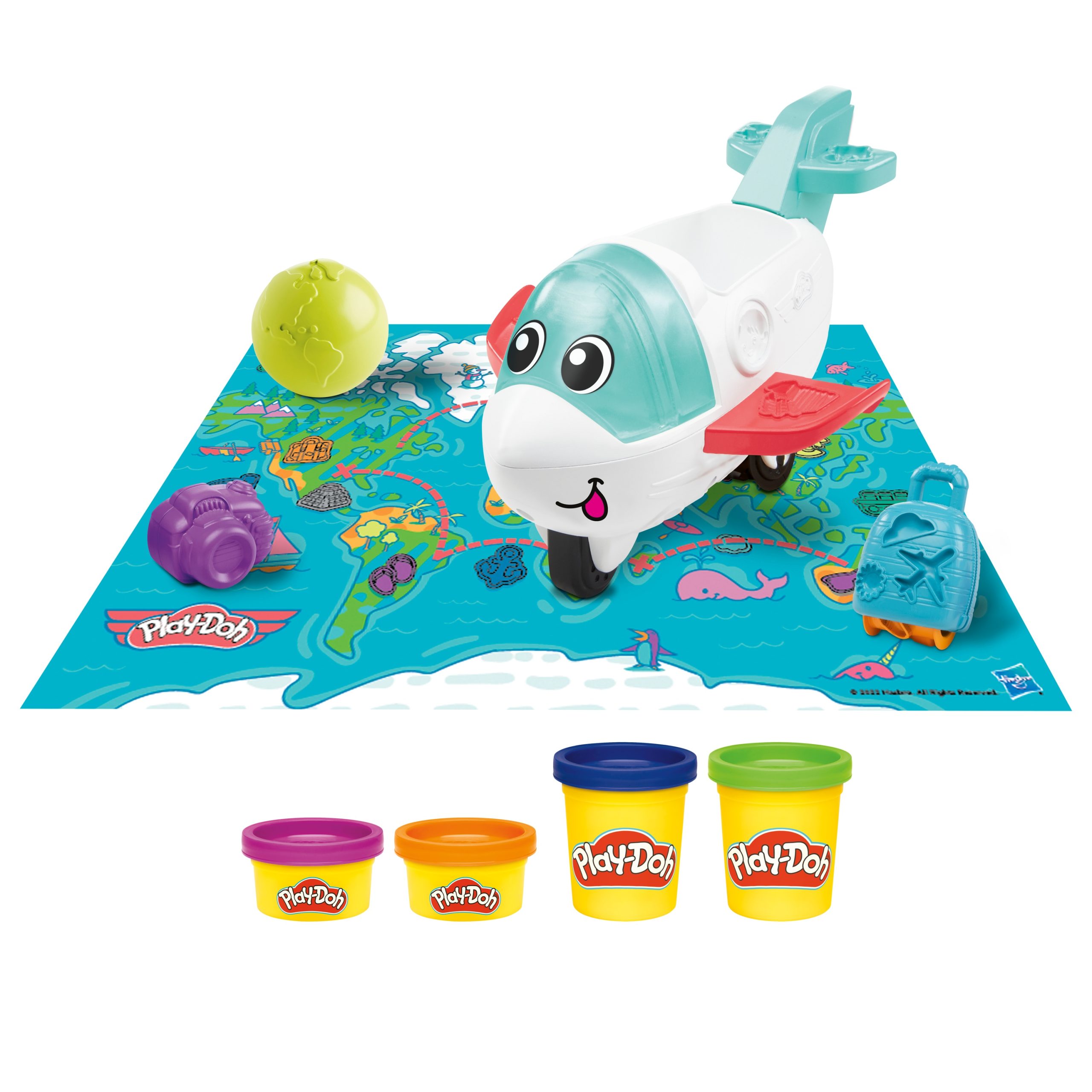 Play-Doh – Rinkinys „Kelionės lėktuvu“ - Image 3