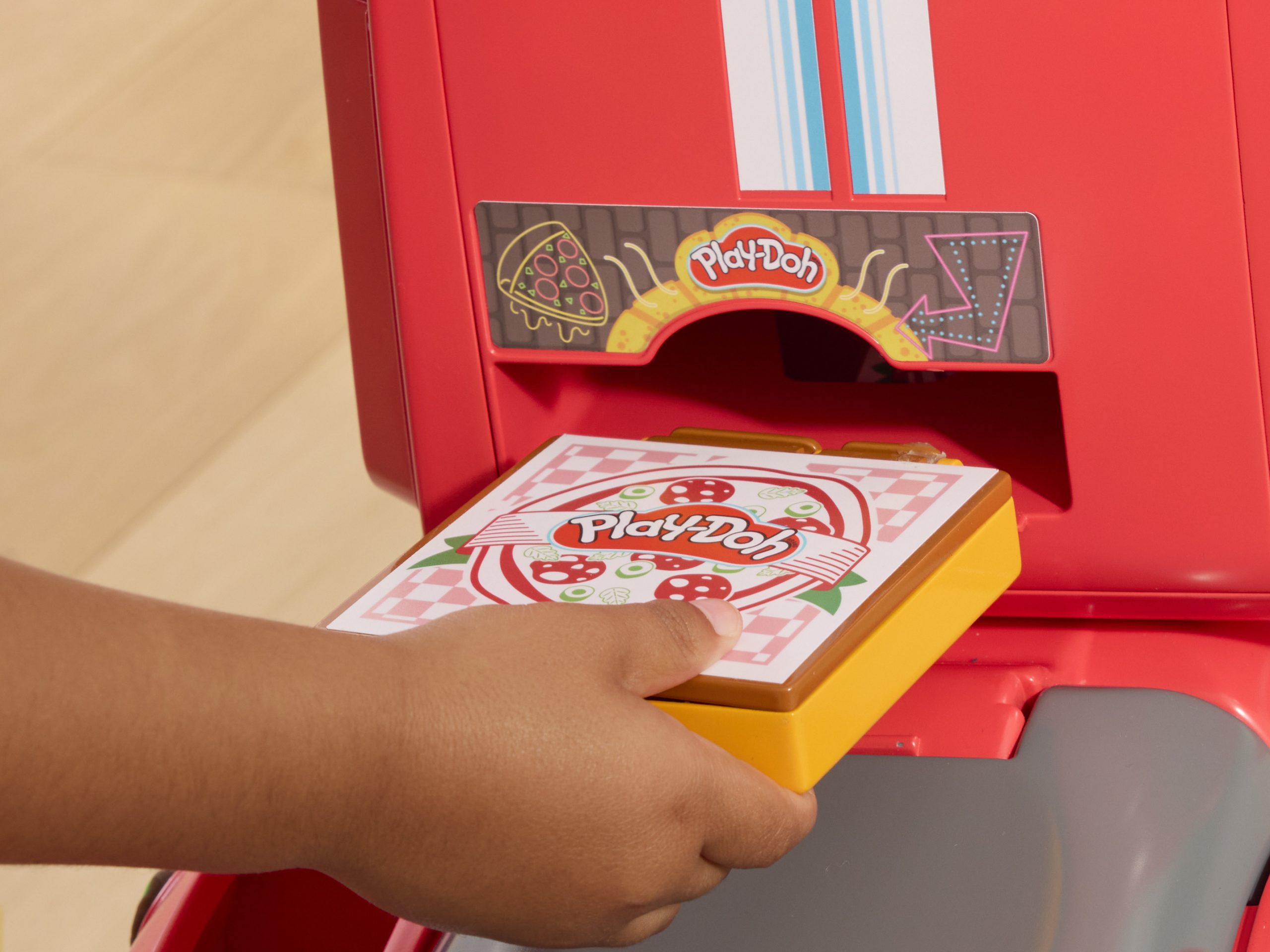 Play-Doh – Žaidimų rinkinys picos pristatymo motoroleris - 49 cm - Image 5