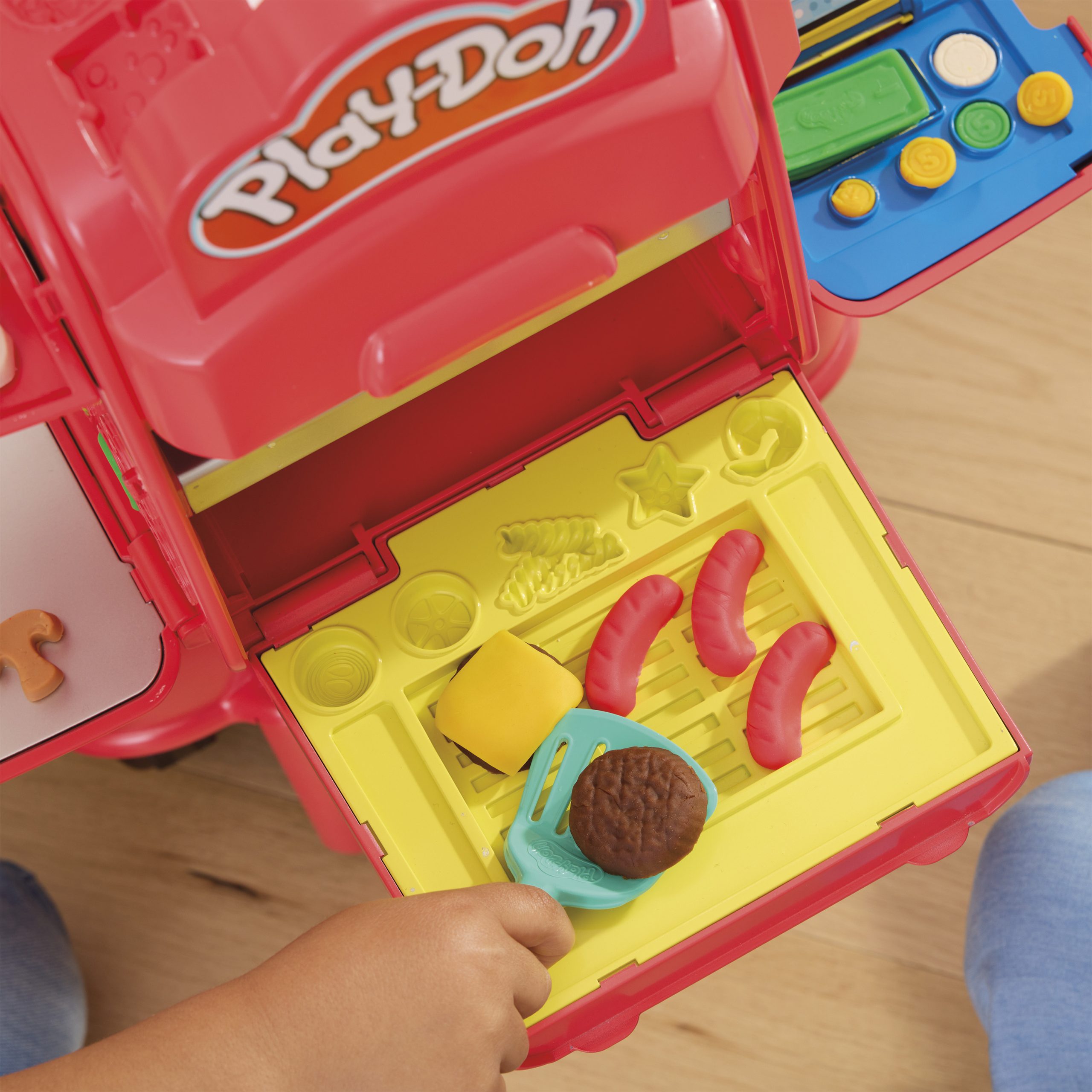 Play-Doh – Žaidimų rinkinys picos pristatymo motoroleris - 49 cm - Image 7