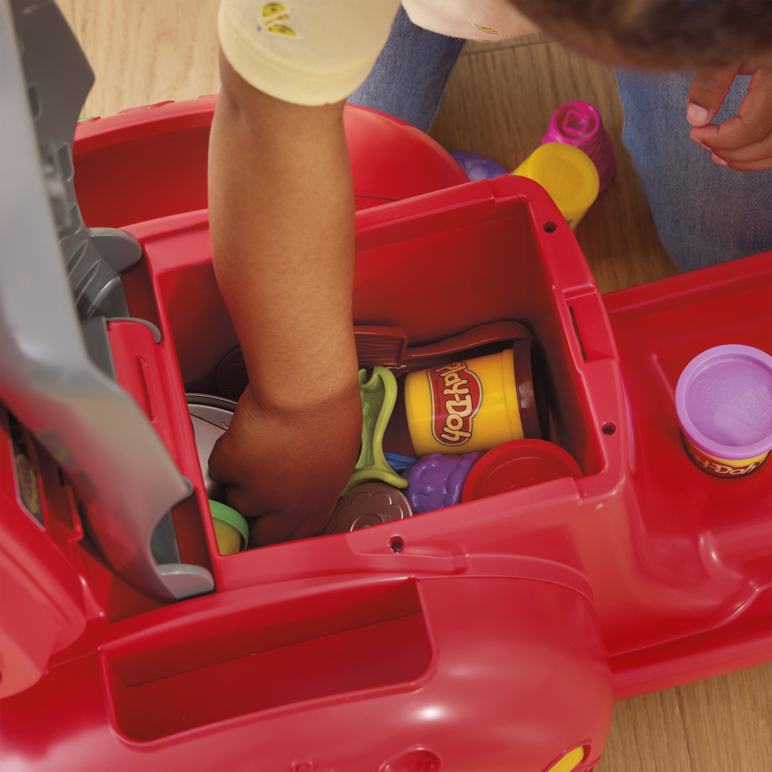 Play-Doh – Žaidimų rinkinys picos pristatymo motoroleris - 49 cm - Image 10