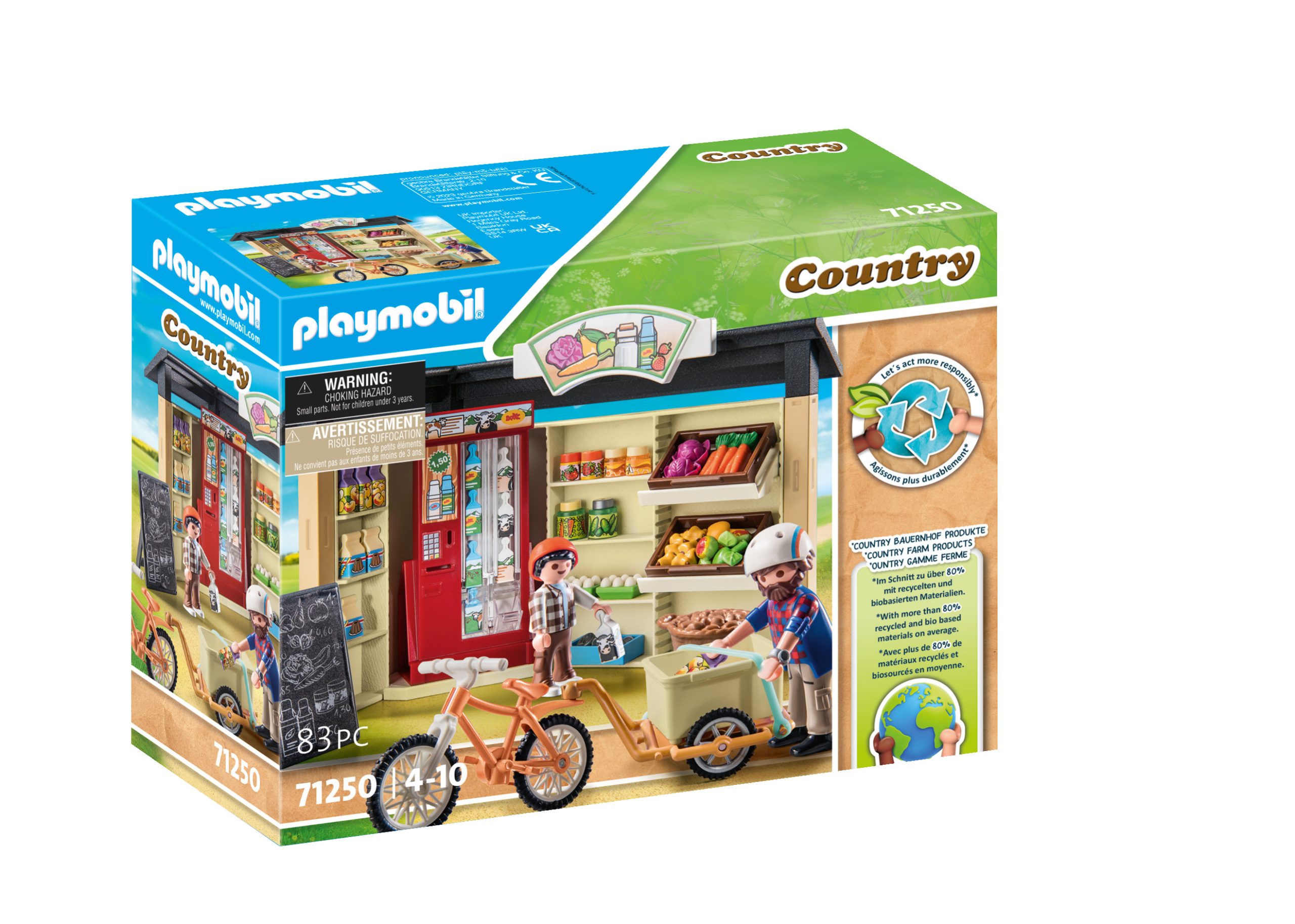 Playmobil – 24 valandas veikianti ūkio parduotuvė, Country, 71250