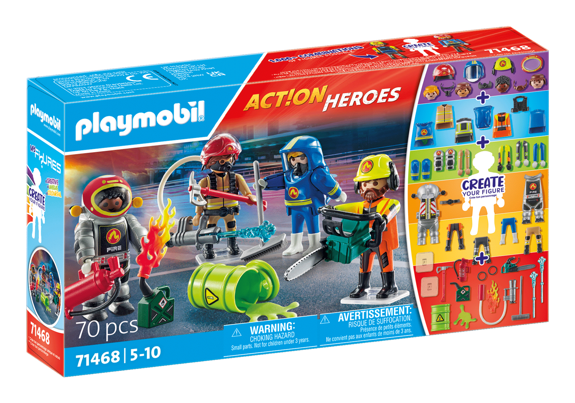 Playmobil – Gelbėtojų figūrėlės, Action Heroes, 71468