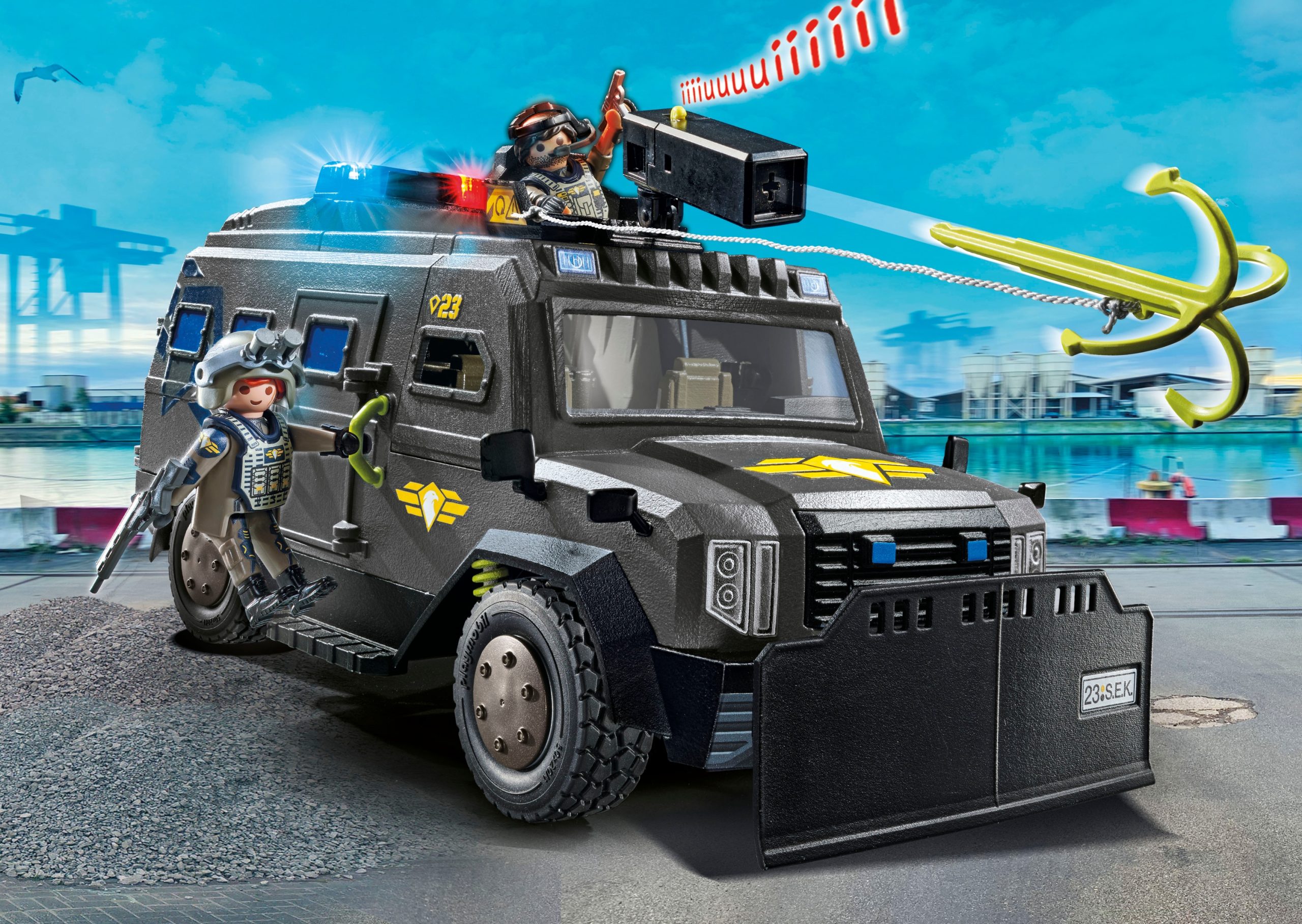 Playmobil – Specialiųjų pajėgų visureigis, City Action, 71144 - Image 2