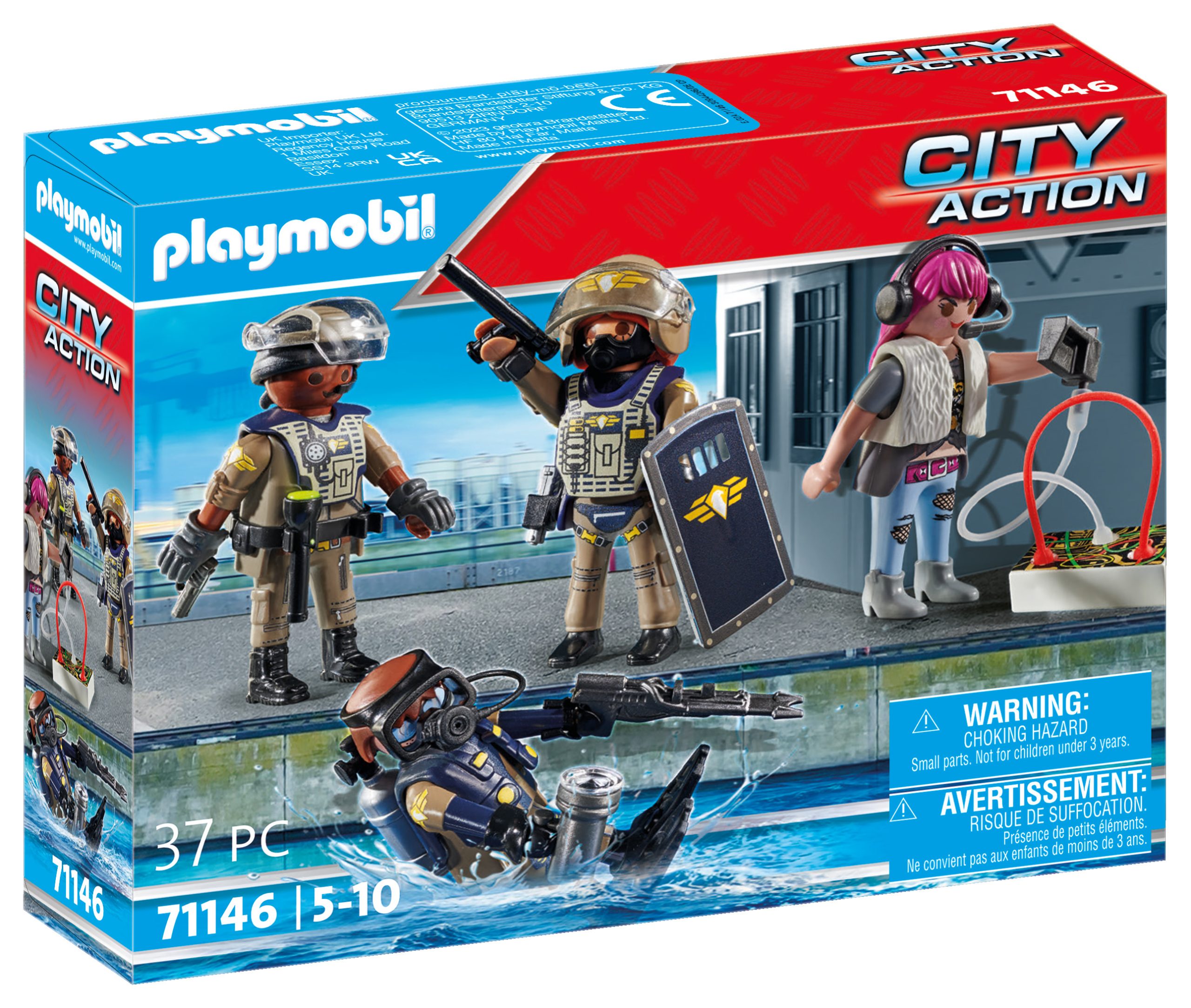 Playmobil – Specialiųjų pajėgų komanda, City Action, 71146