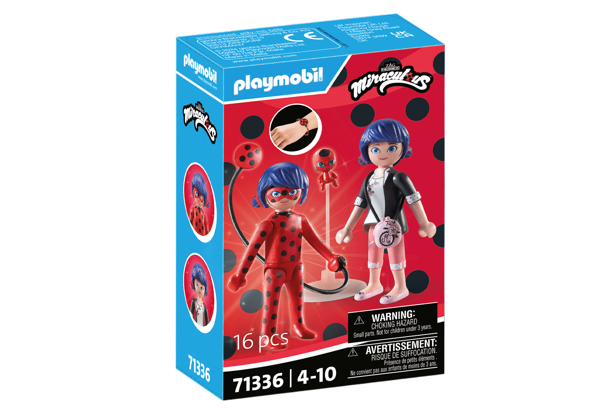 Miraculous Ladybug – Marinetė ir Ladybug, Playmobil, 71336