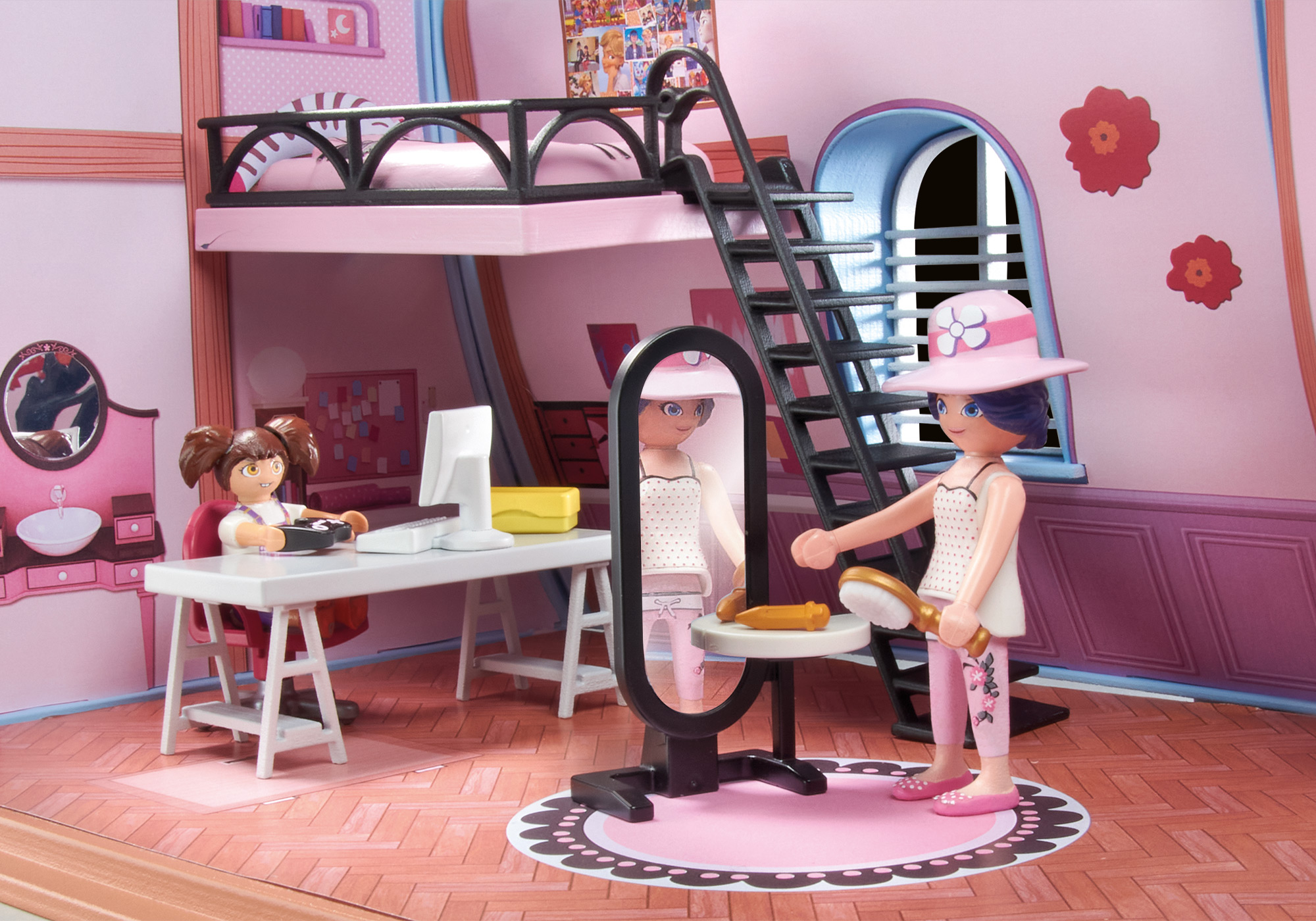 Miraculous Ladybug – Marinetės loftas, Playmobil, 71334 - Image 4